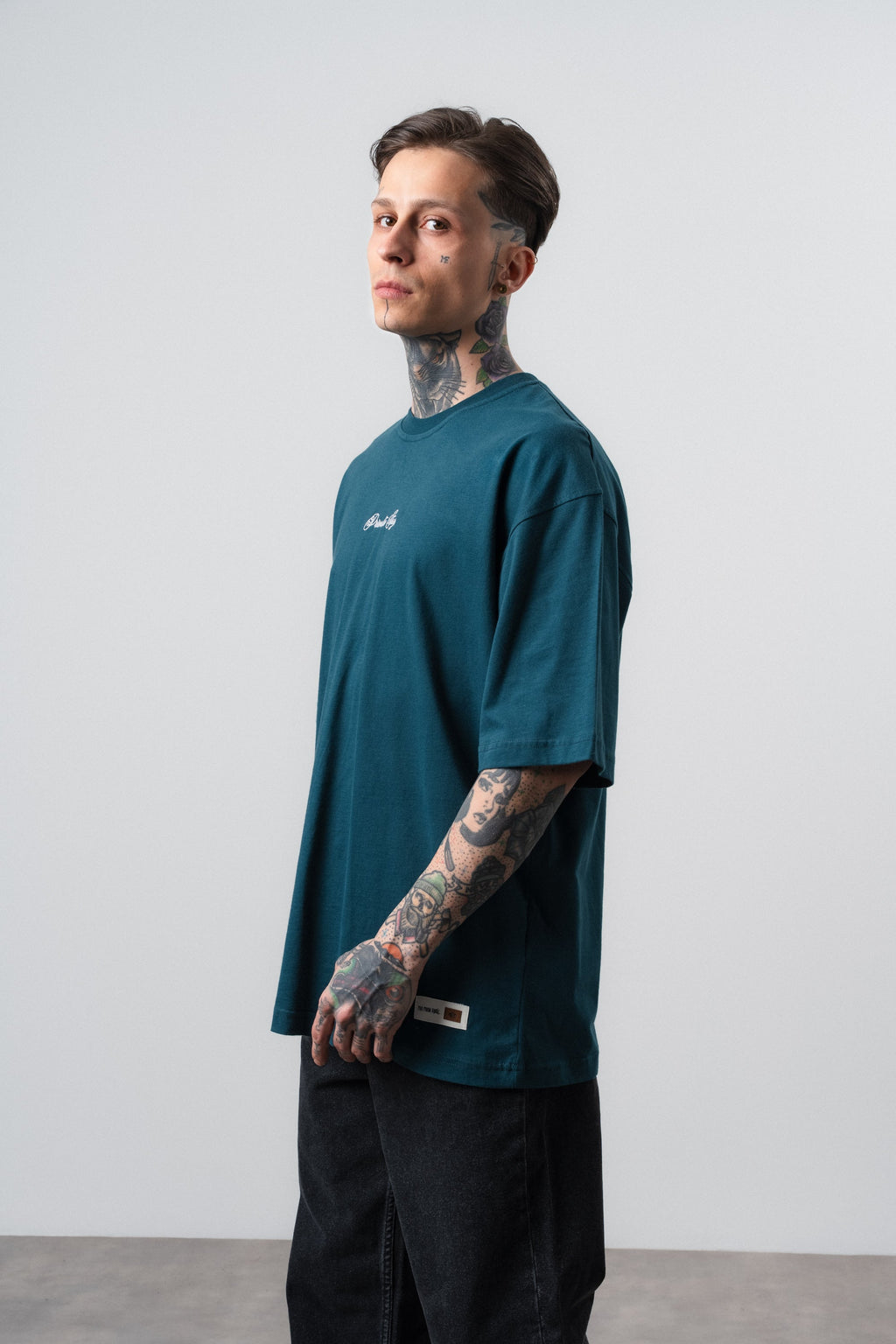 Private Oversized T-Shirt Emerald