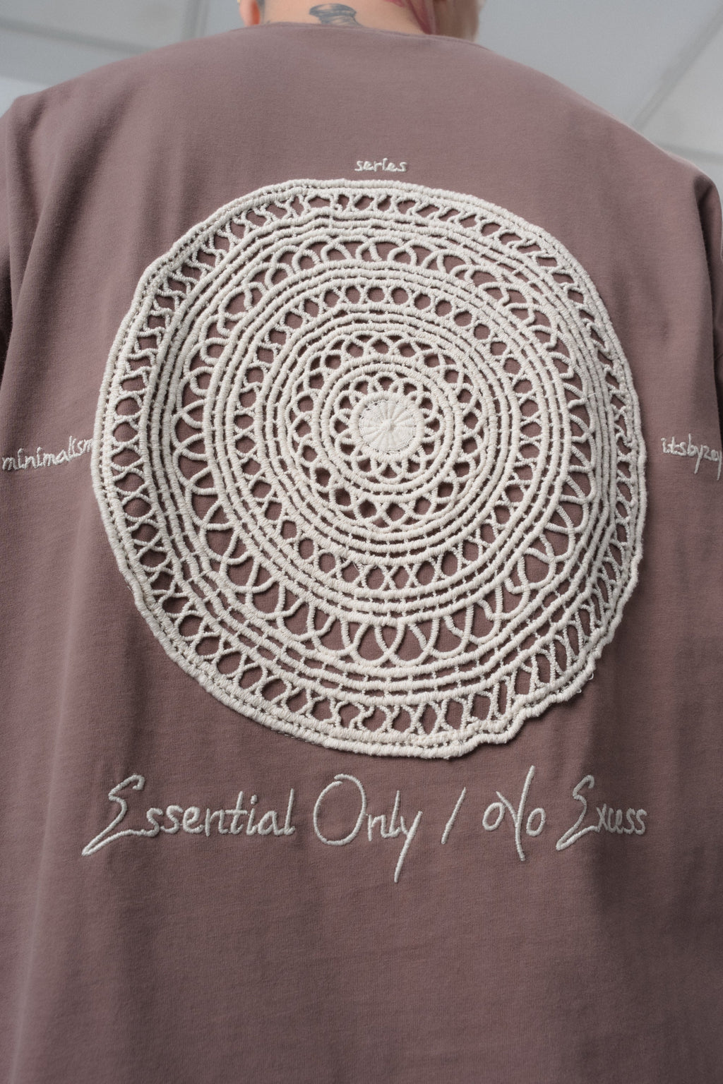 Essential Oversized T-Shirt Brown