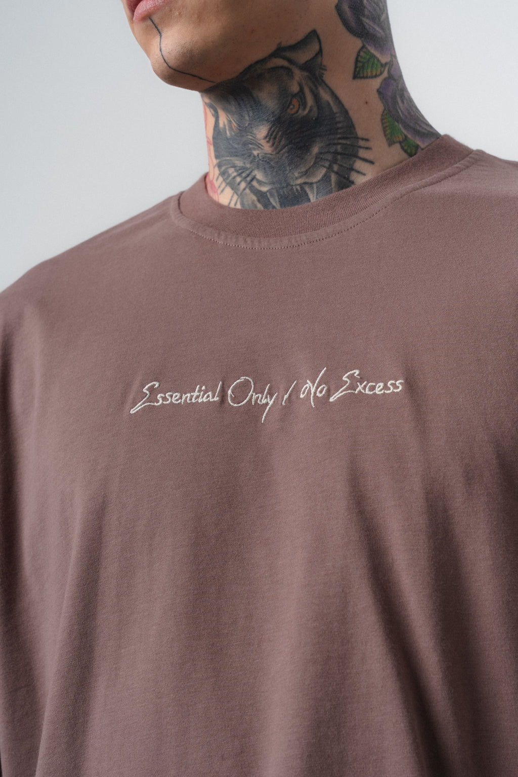 Essential Oversized T-Shirt Brown