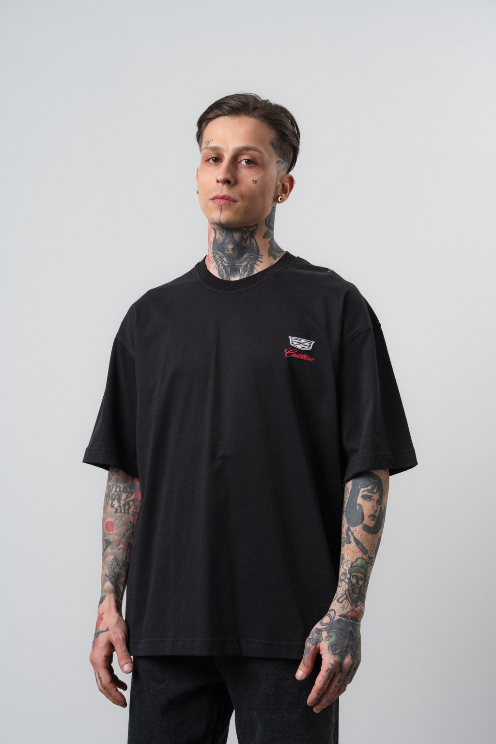 Cadillac Oversized T-Shirt Black