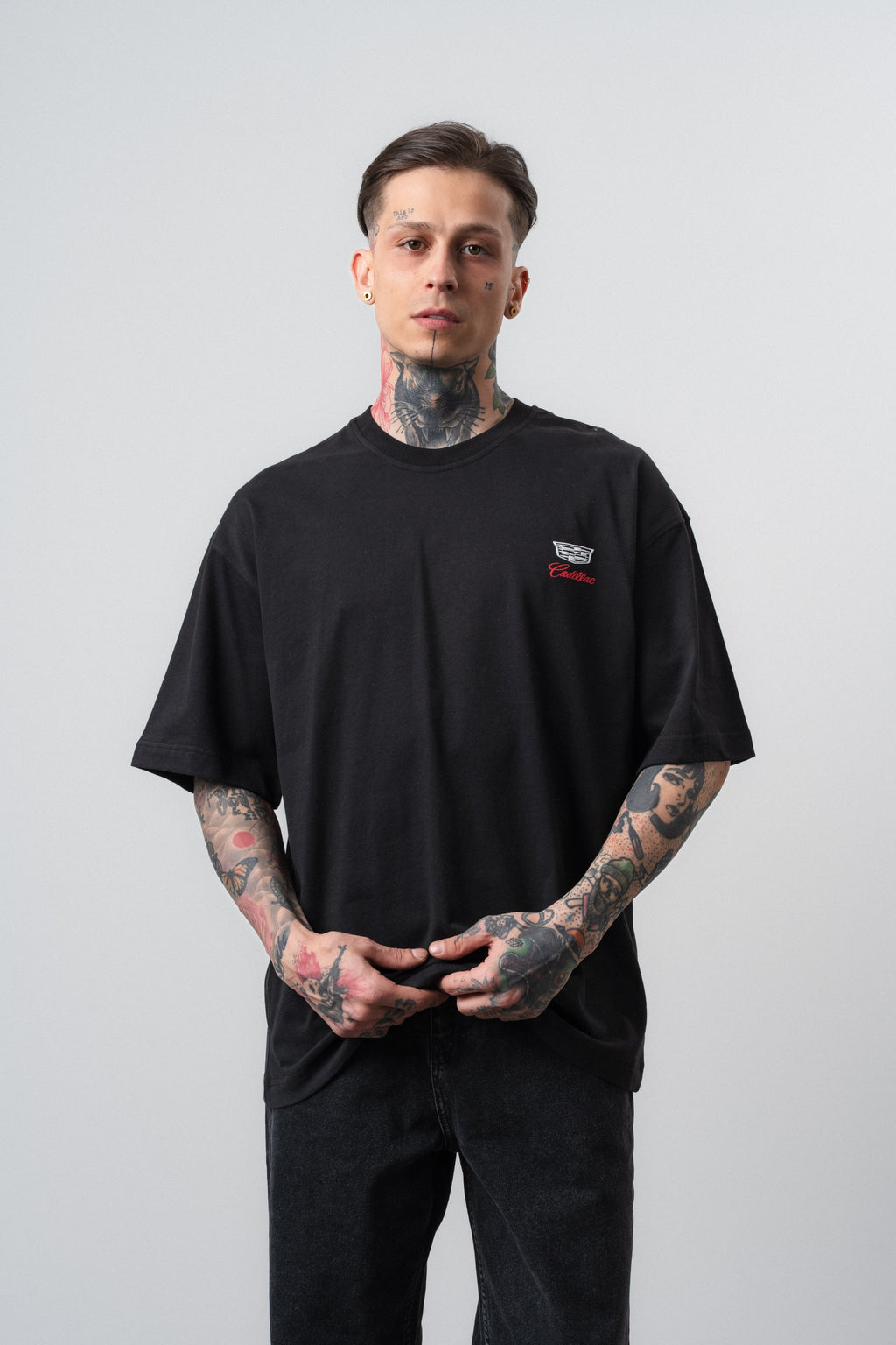 Cadillac Oversized T-Shirt Black