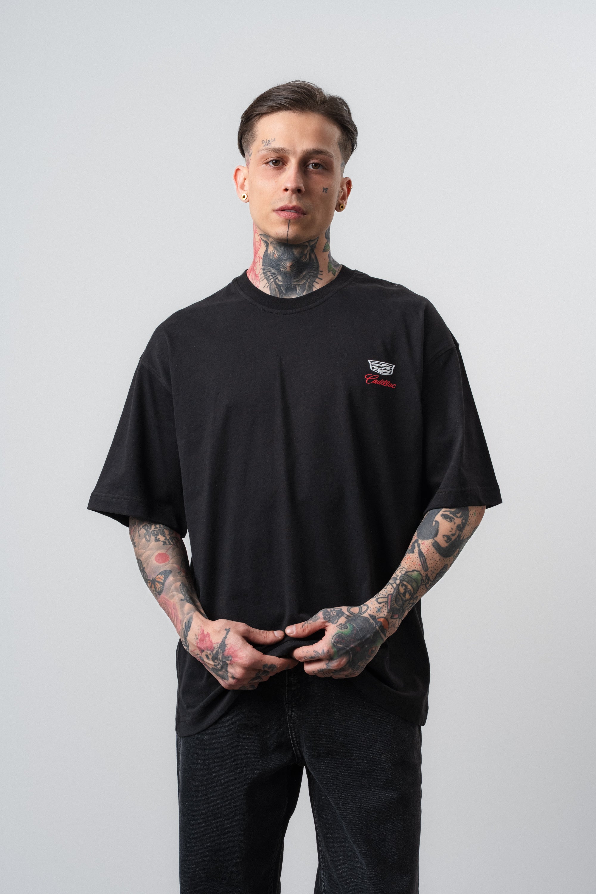 Cadillac Oversized T-Shirt Black