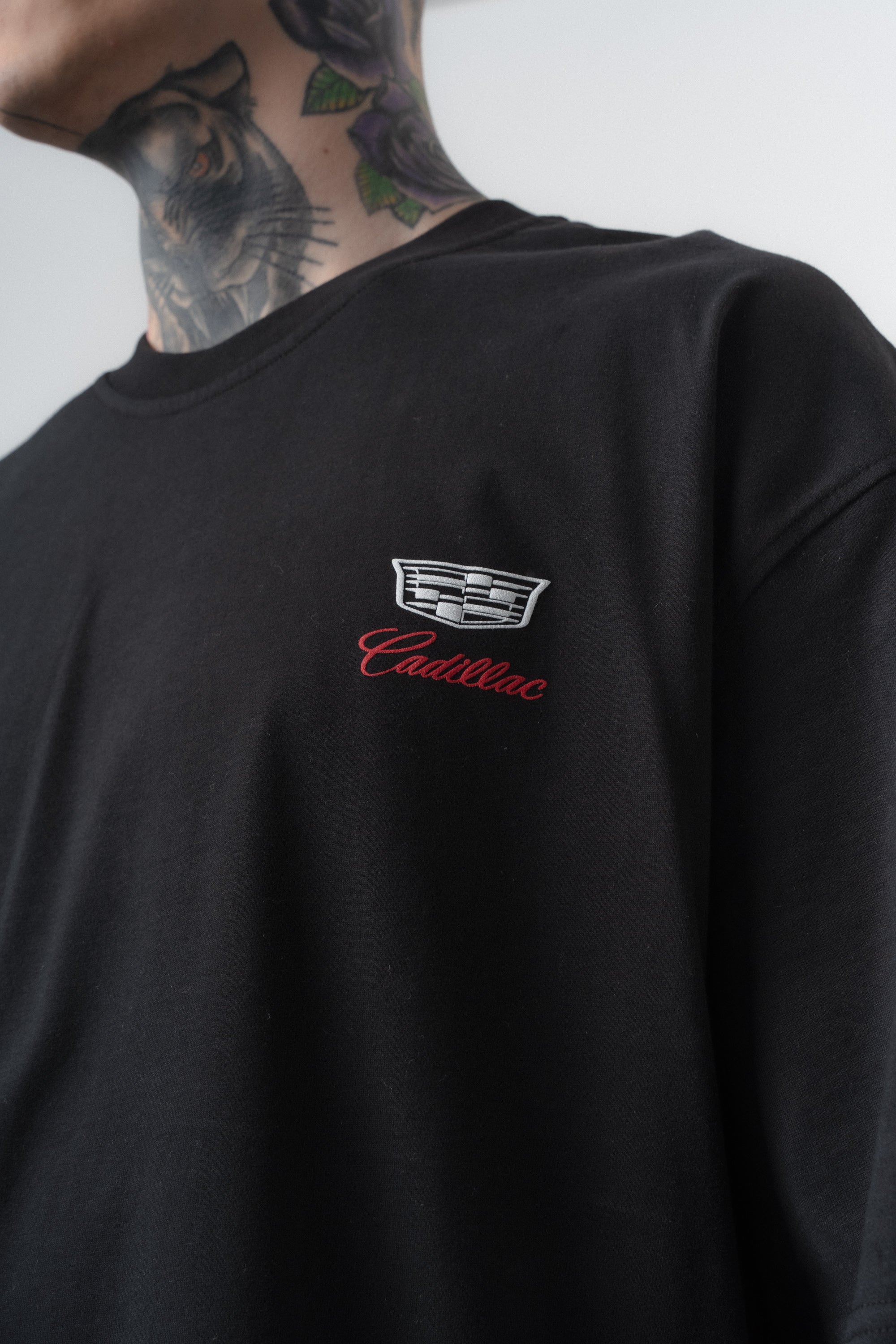 Cadillac Oversized T-Shirt Black