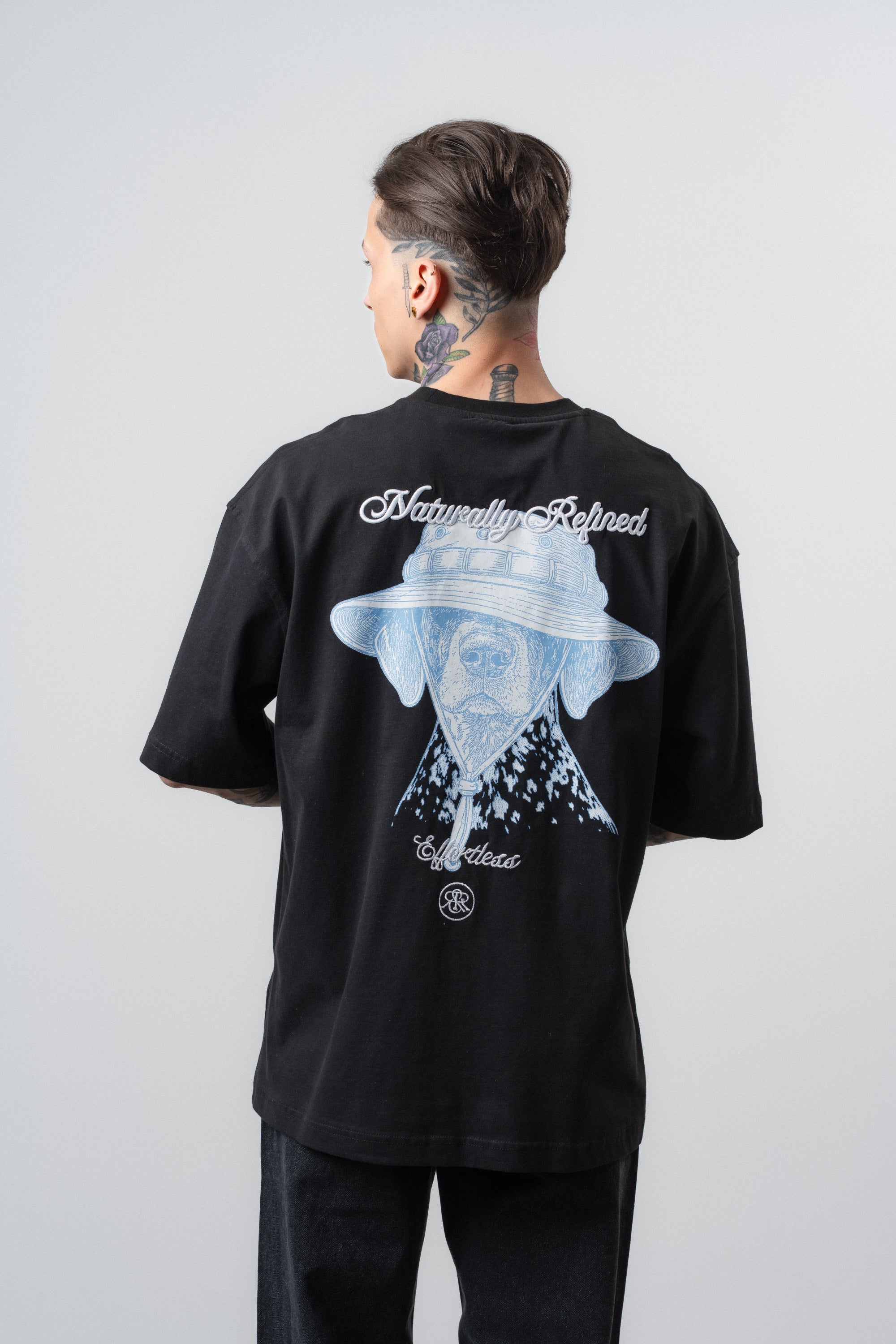 Refined Oversized T-Shirt Black