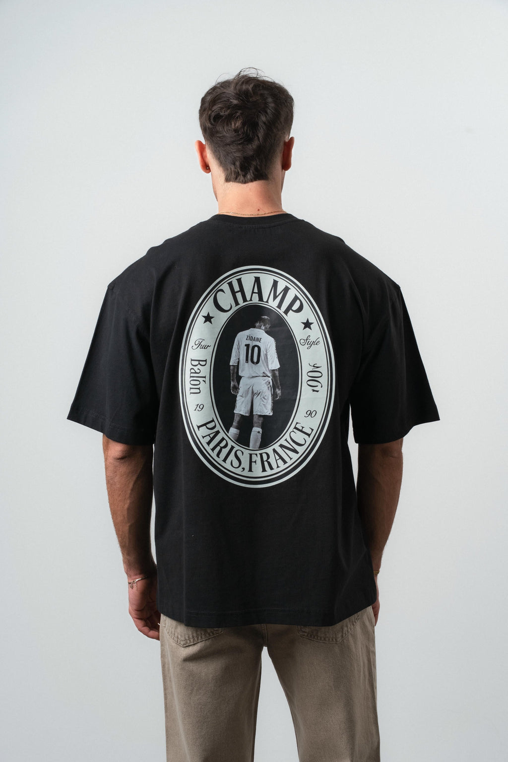 Zidane Oversized T-Shirt Black