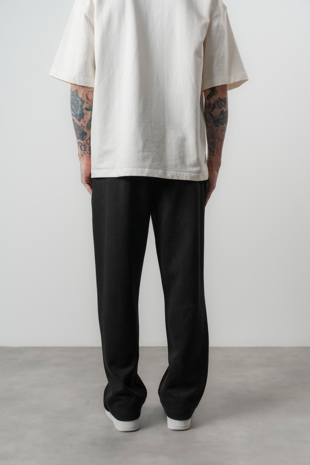 Ethnic Baggy Sweatpant Black