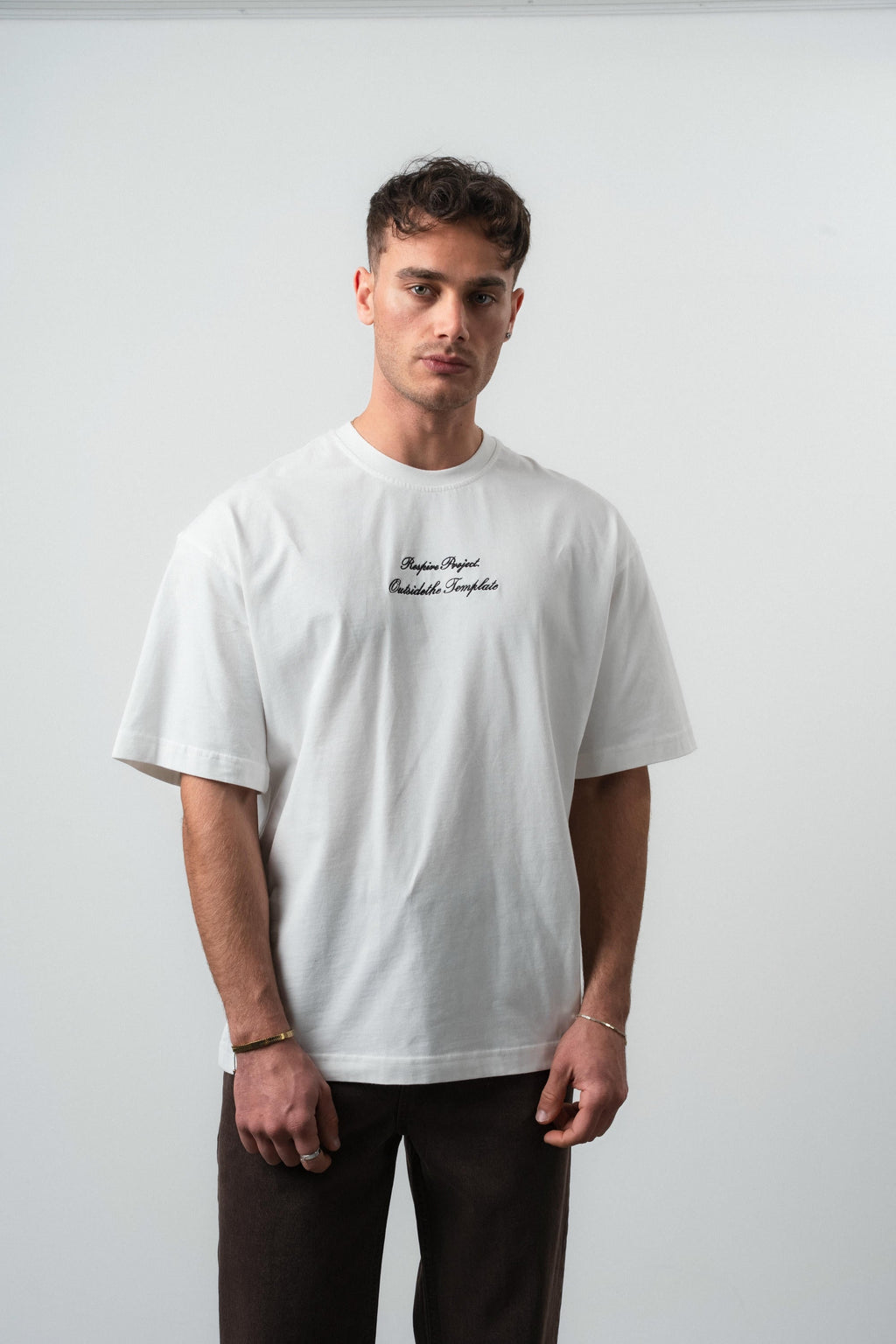 Res Project Oversized T-Shirt Ecru