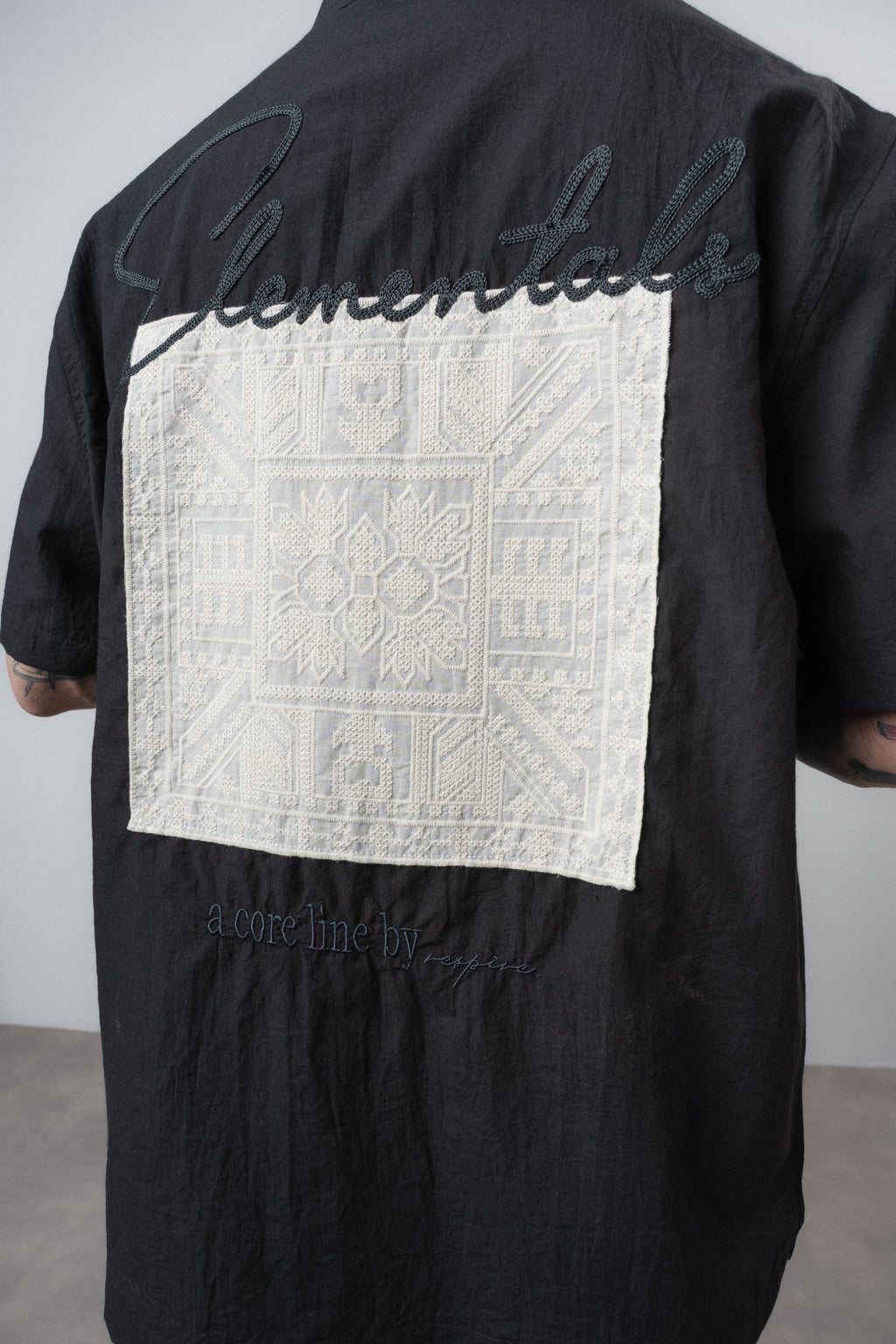 Elementals Oversized Shirt Black