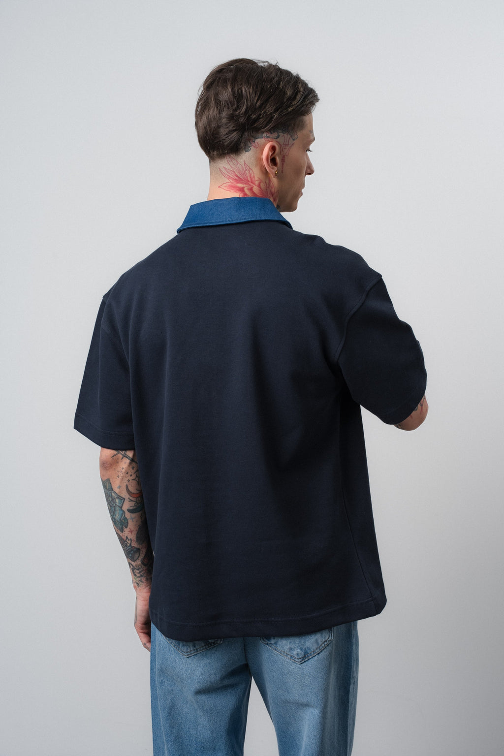 Origin Regular Fit Polo T-Shirt Navy