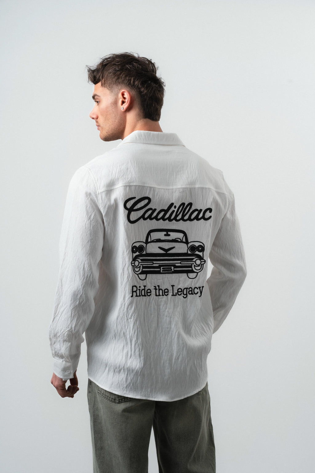 Cadillac Oversized Shirt Ecru