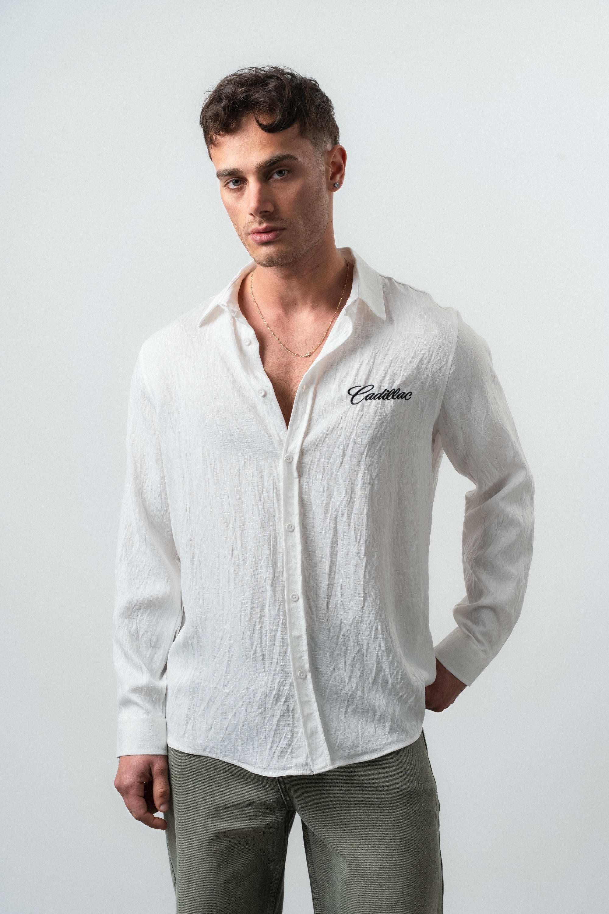 Cadillac Oversized Shirt Ecru