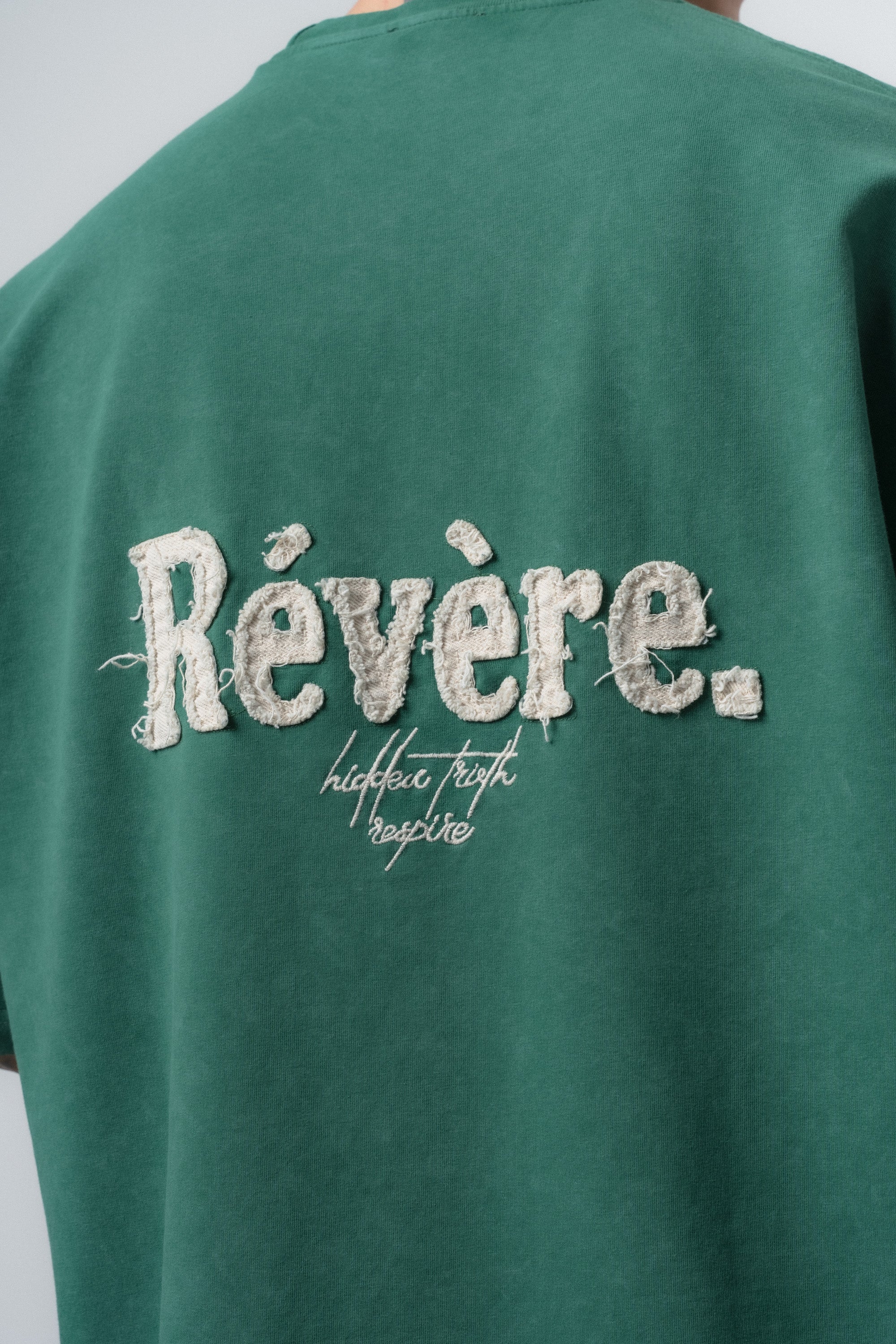 Revere Washed Oversized T-Shirt Dark Teal