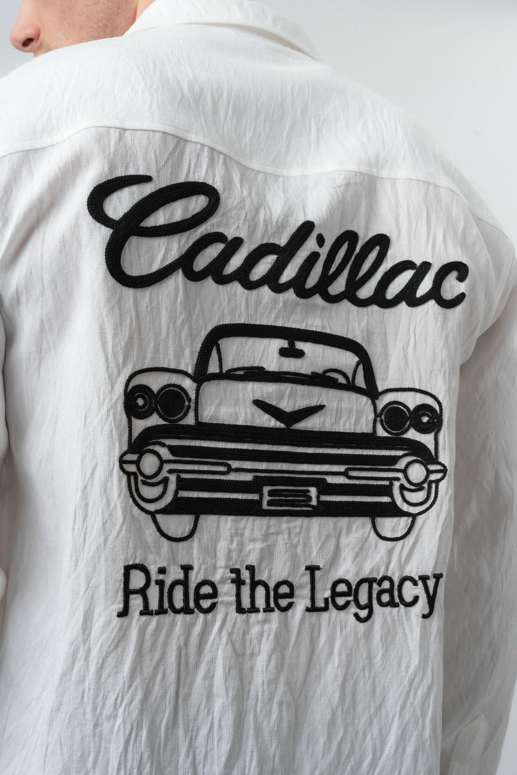 Cadillac Oversized Shirt Ecru
