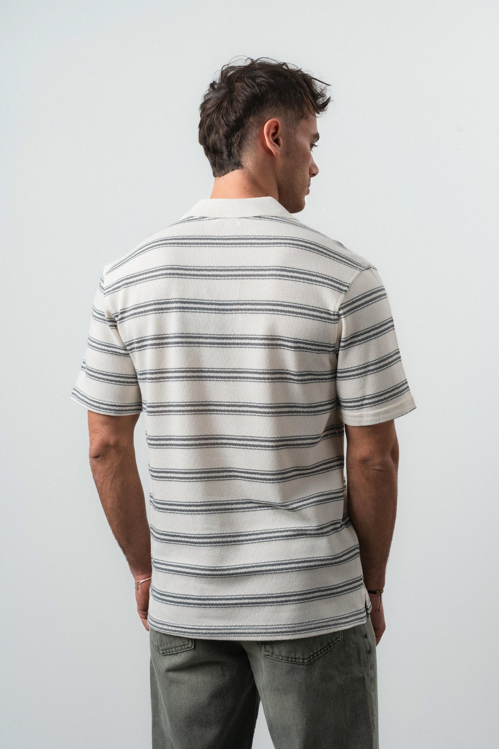 Krep Regular Fit Polo T-Shirt Smoked