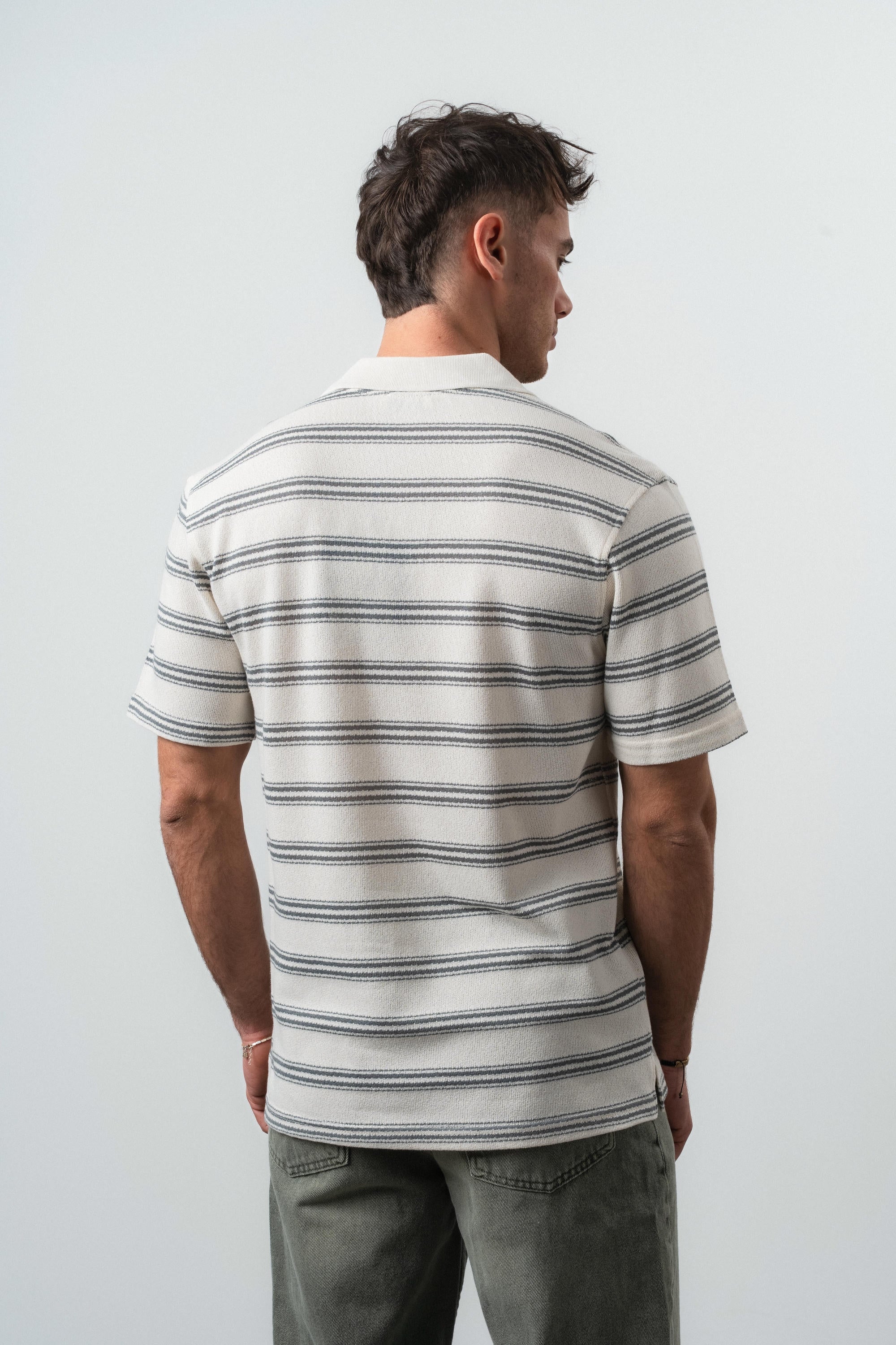 Krep Regular Fit Polo T-Shirt Smoked