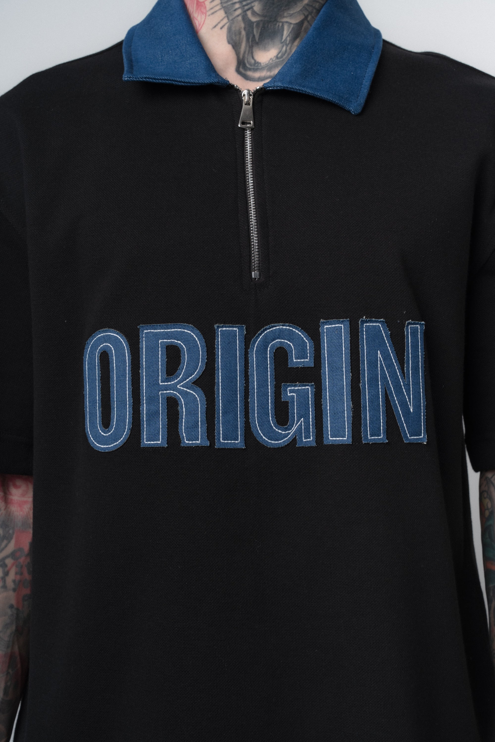 Origin Regular Fit Polo T-Shirt Black