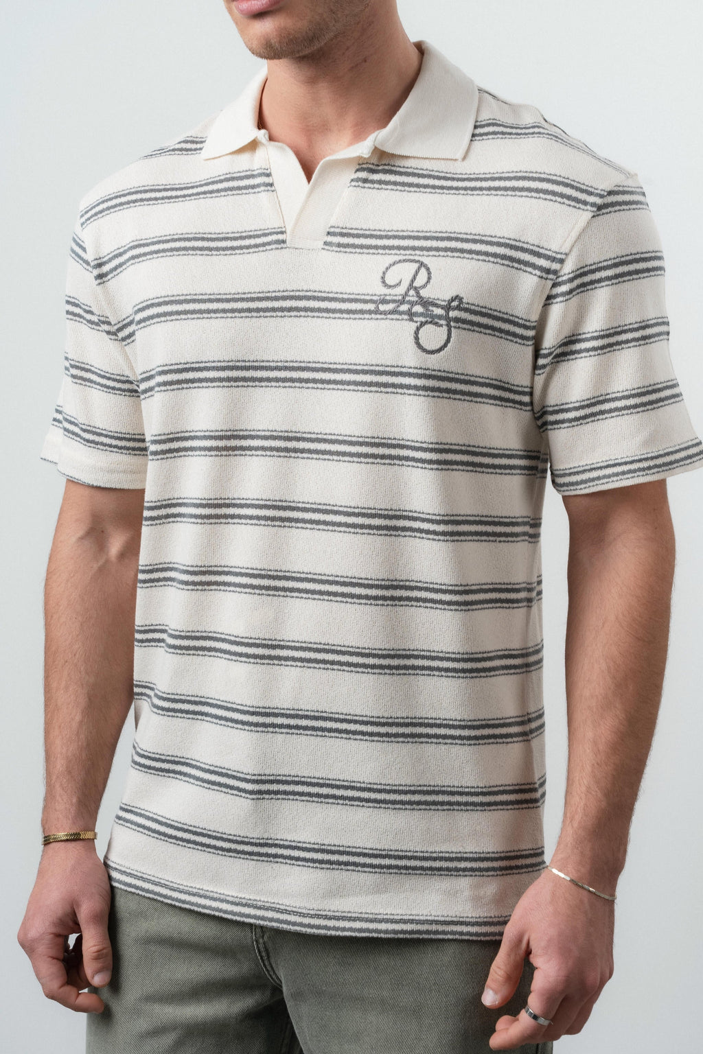 Krep Regular Fit Polo T-Shirt Smoked