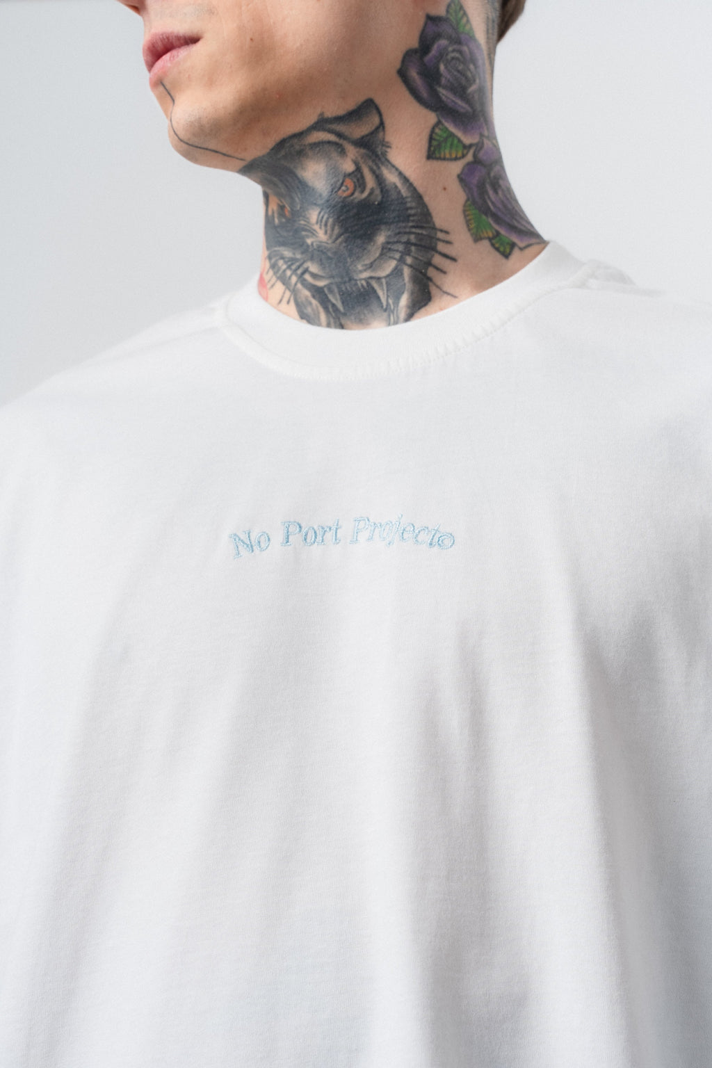 No Port Oversized T-Shirt Ecru