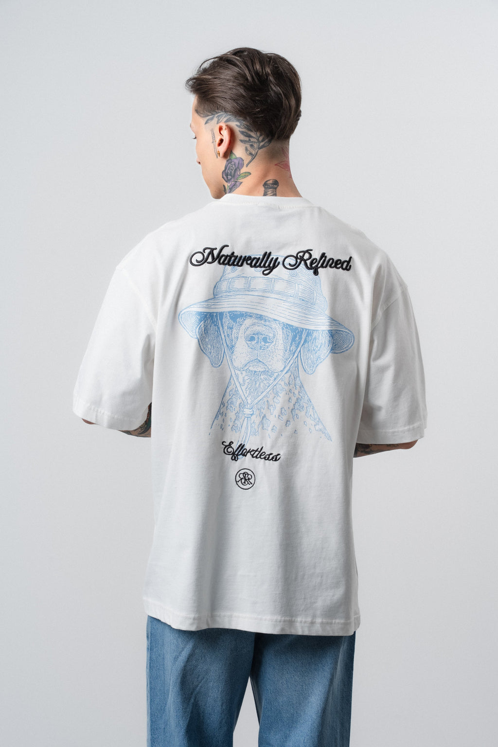 Refined Oversized T-Shirt Ecru