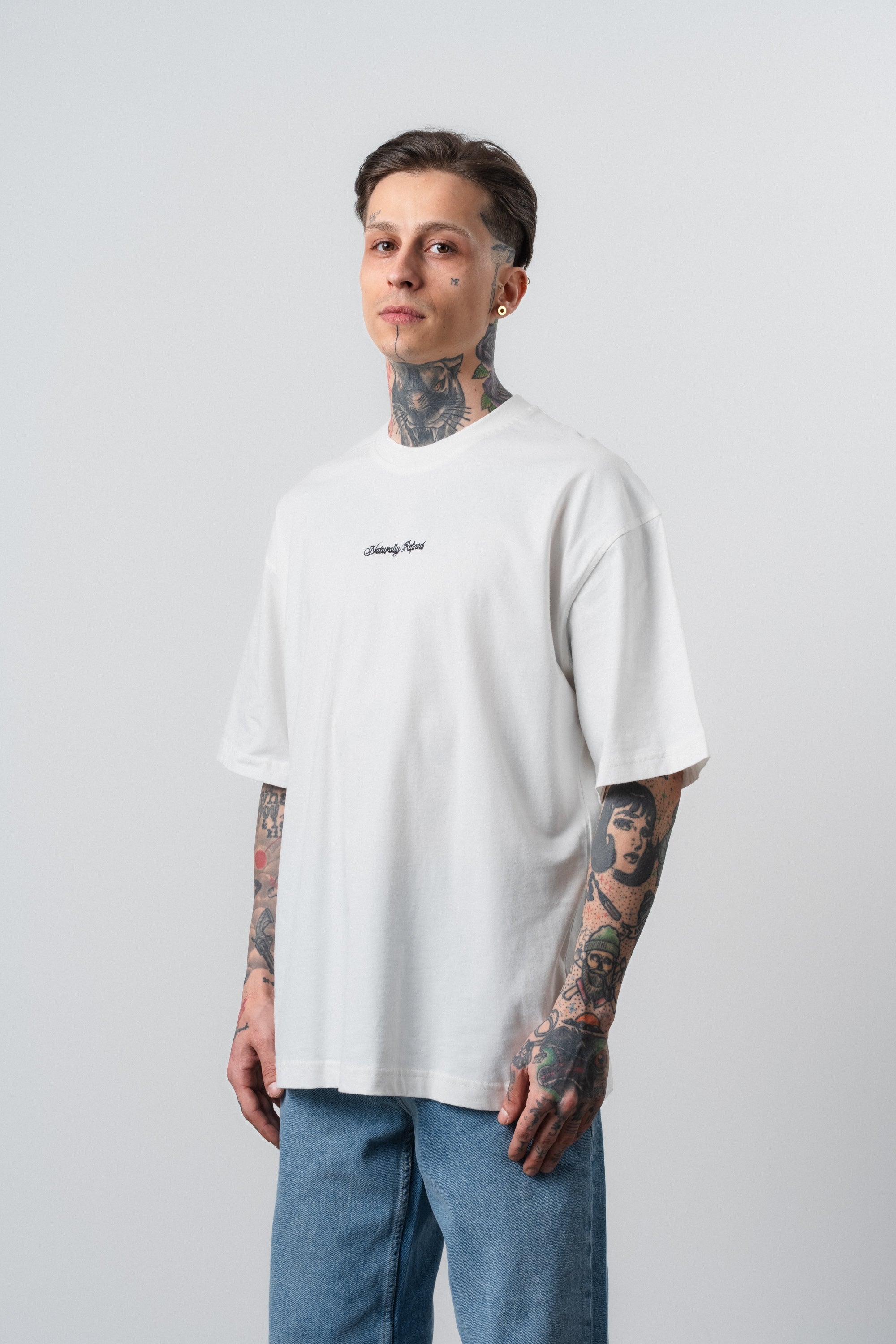 Refined Oversized T-Shirt Ecru