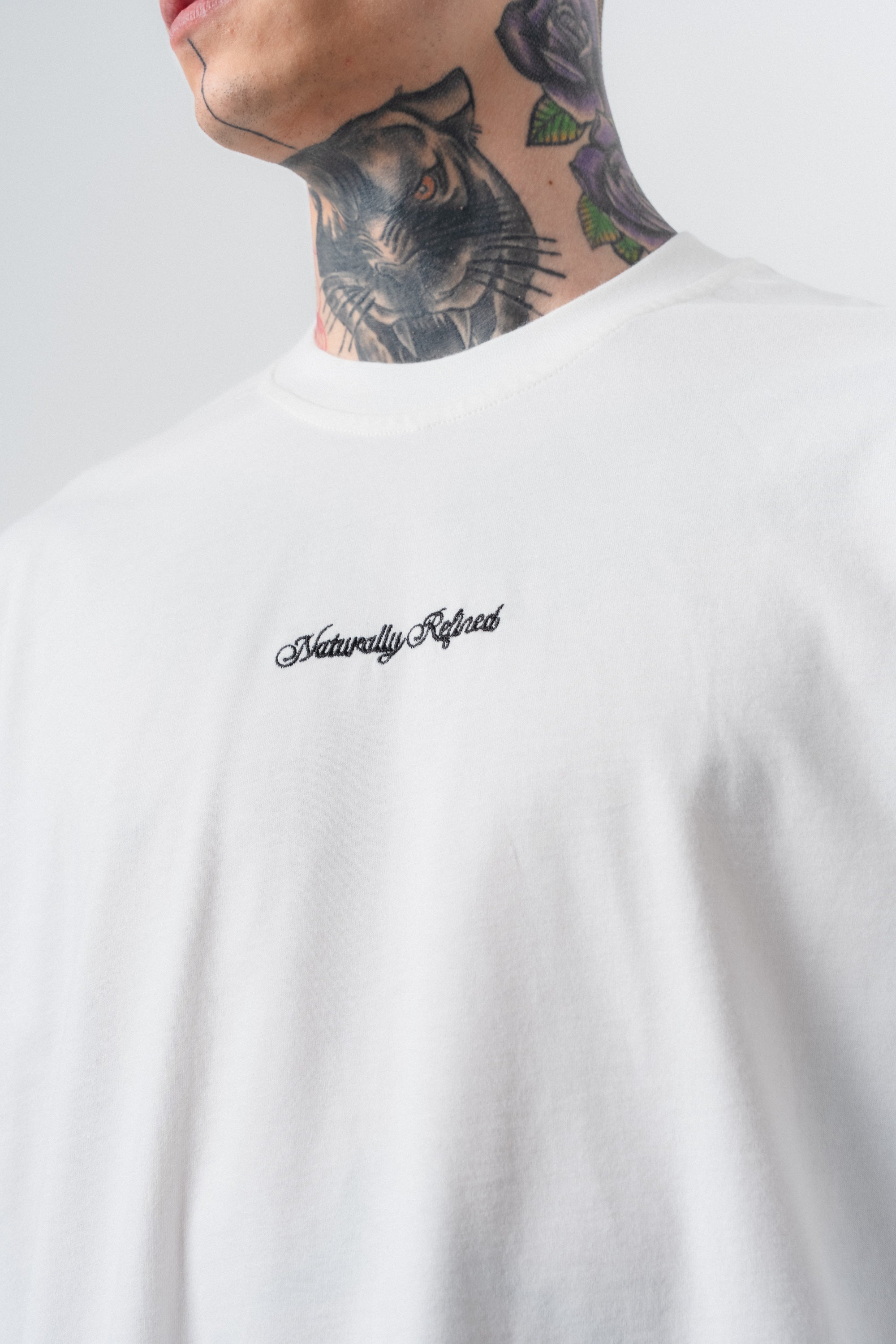 Refined Oversized T-Shirt Ecru
