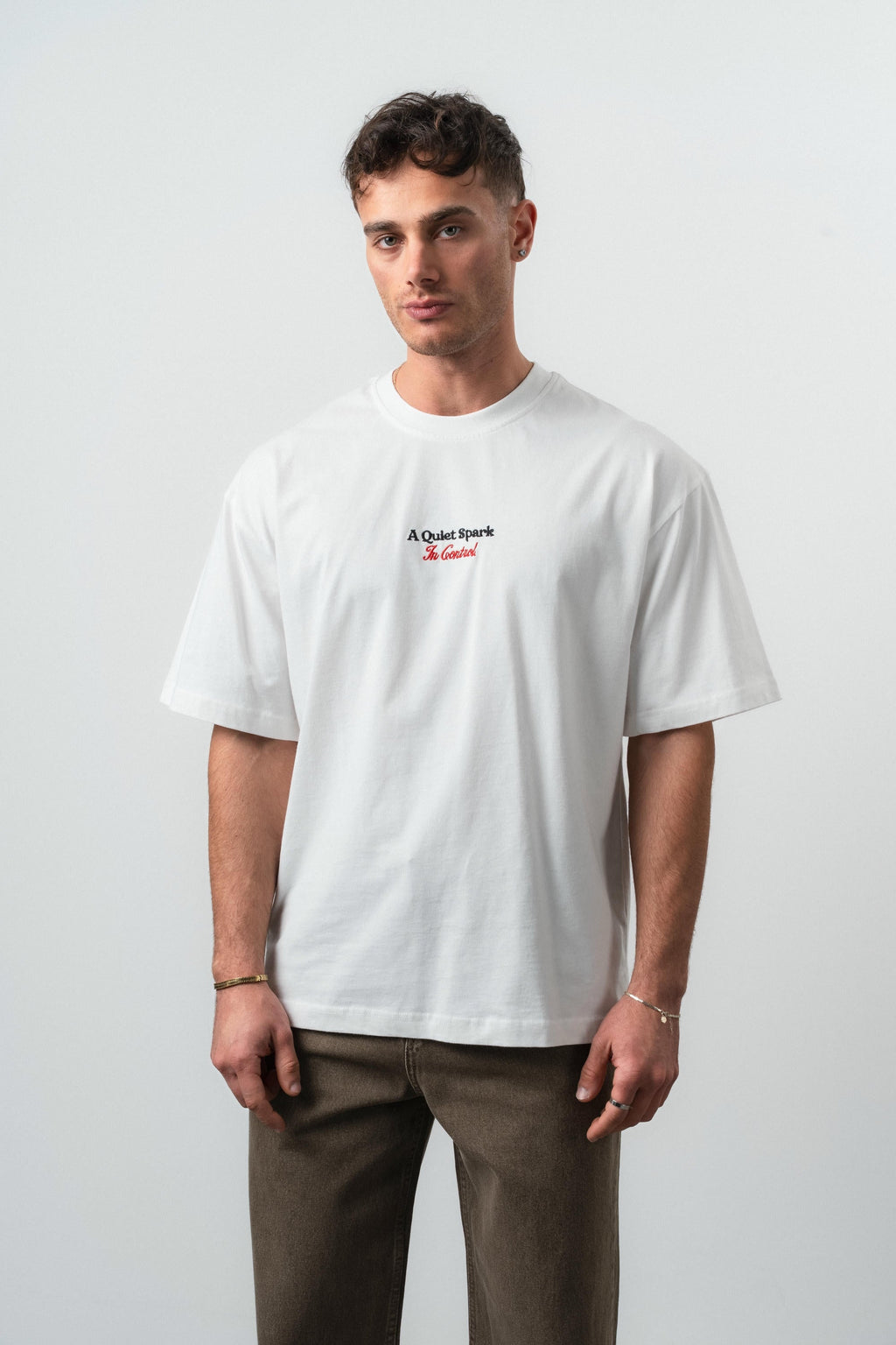 Spark Oversized T-Shirt Ecru