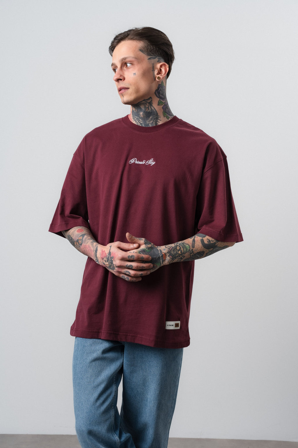 Private Oversized T-Shirt Cherry