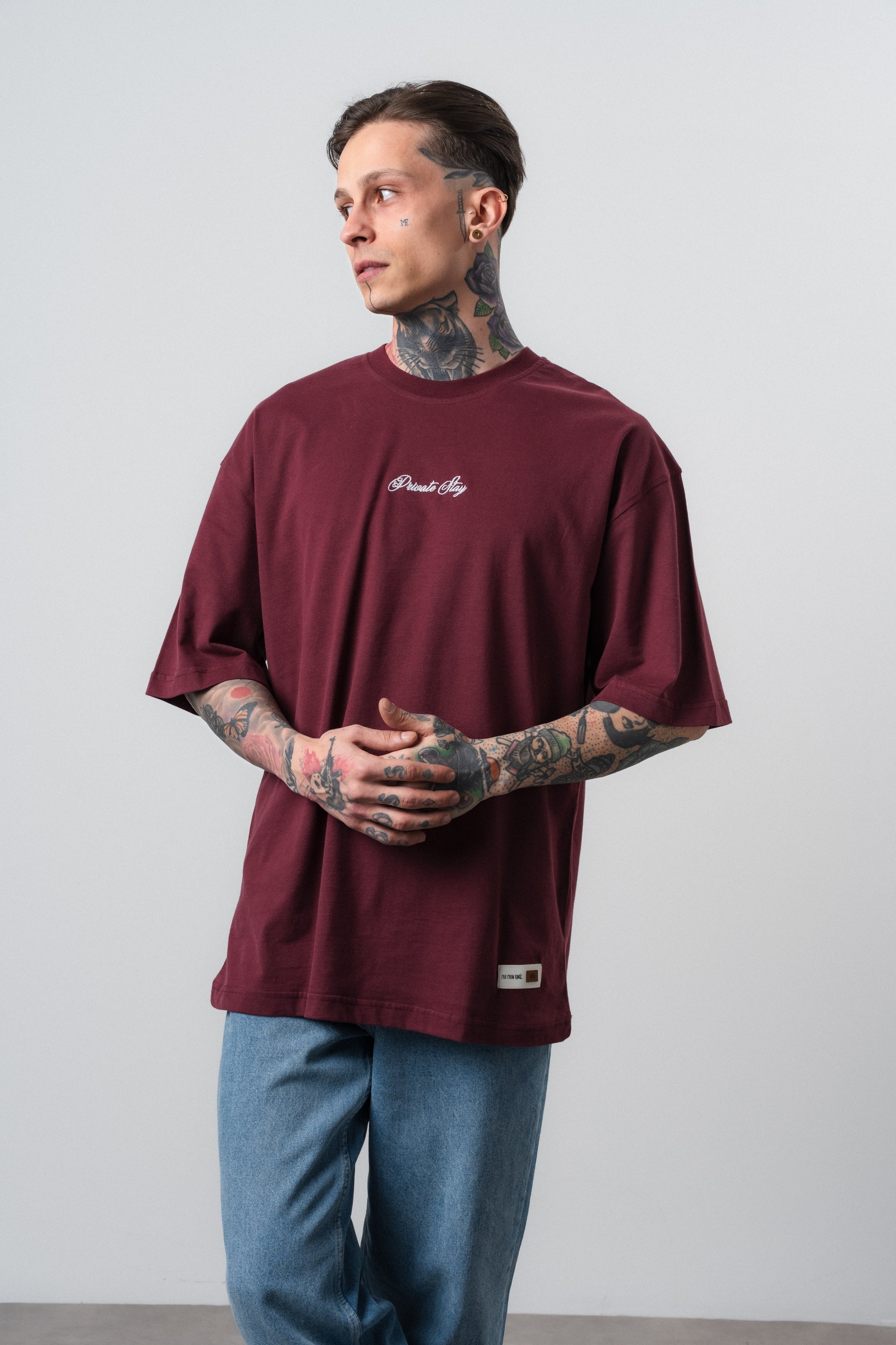 Private Oversized T-Shirt Cherry