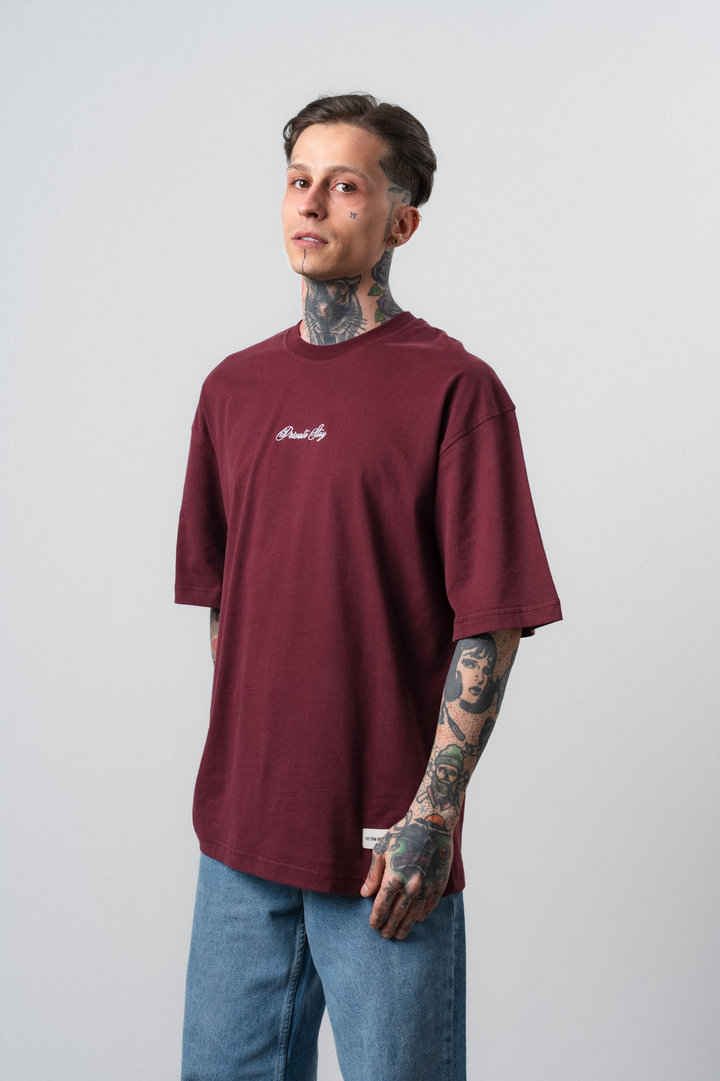 Private Oversized T-Shirt Cherry