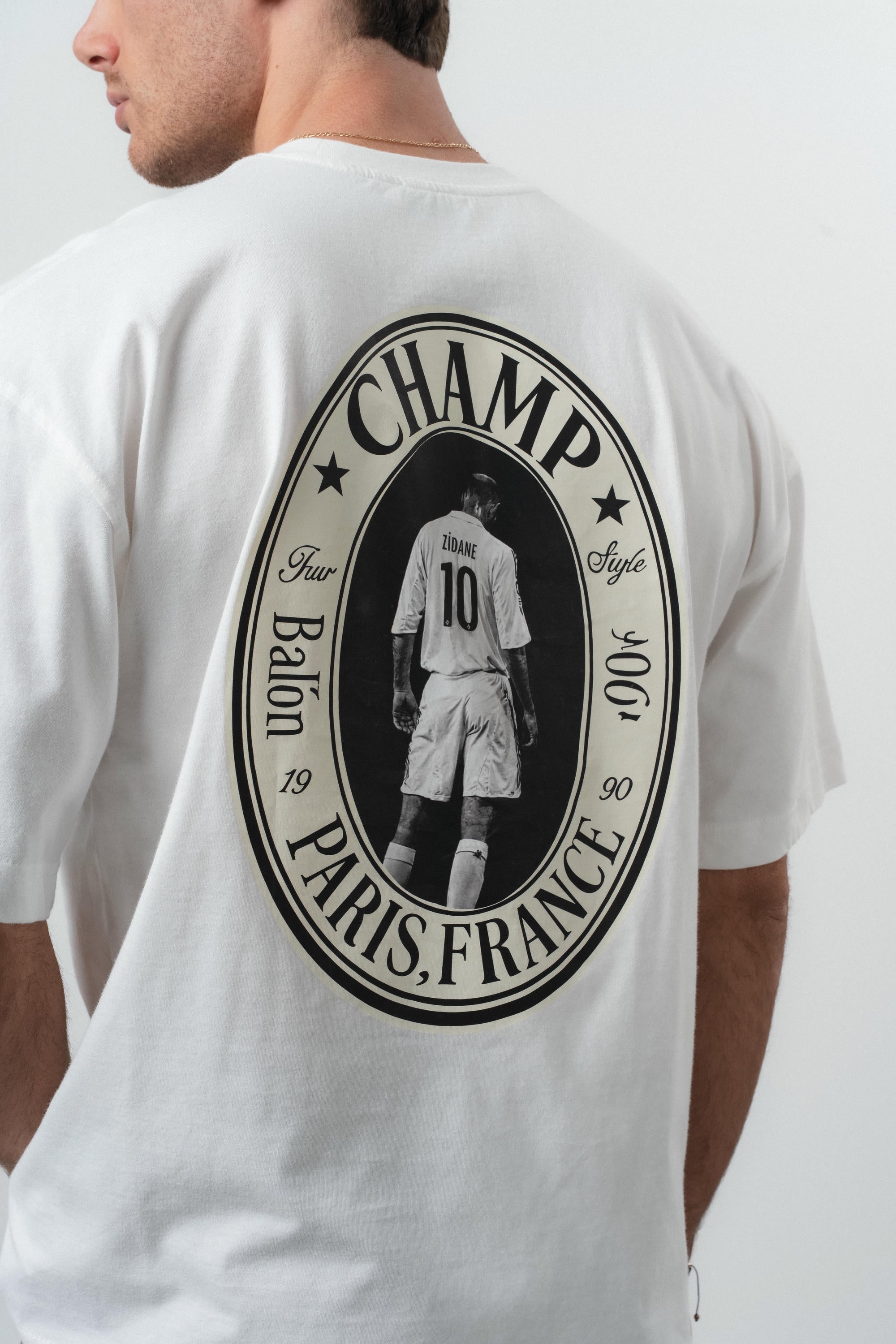 Zidane Oversized T-Shirt Ecru