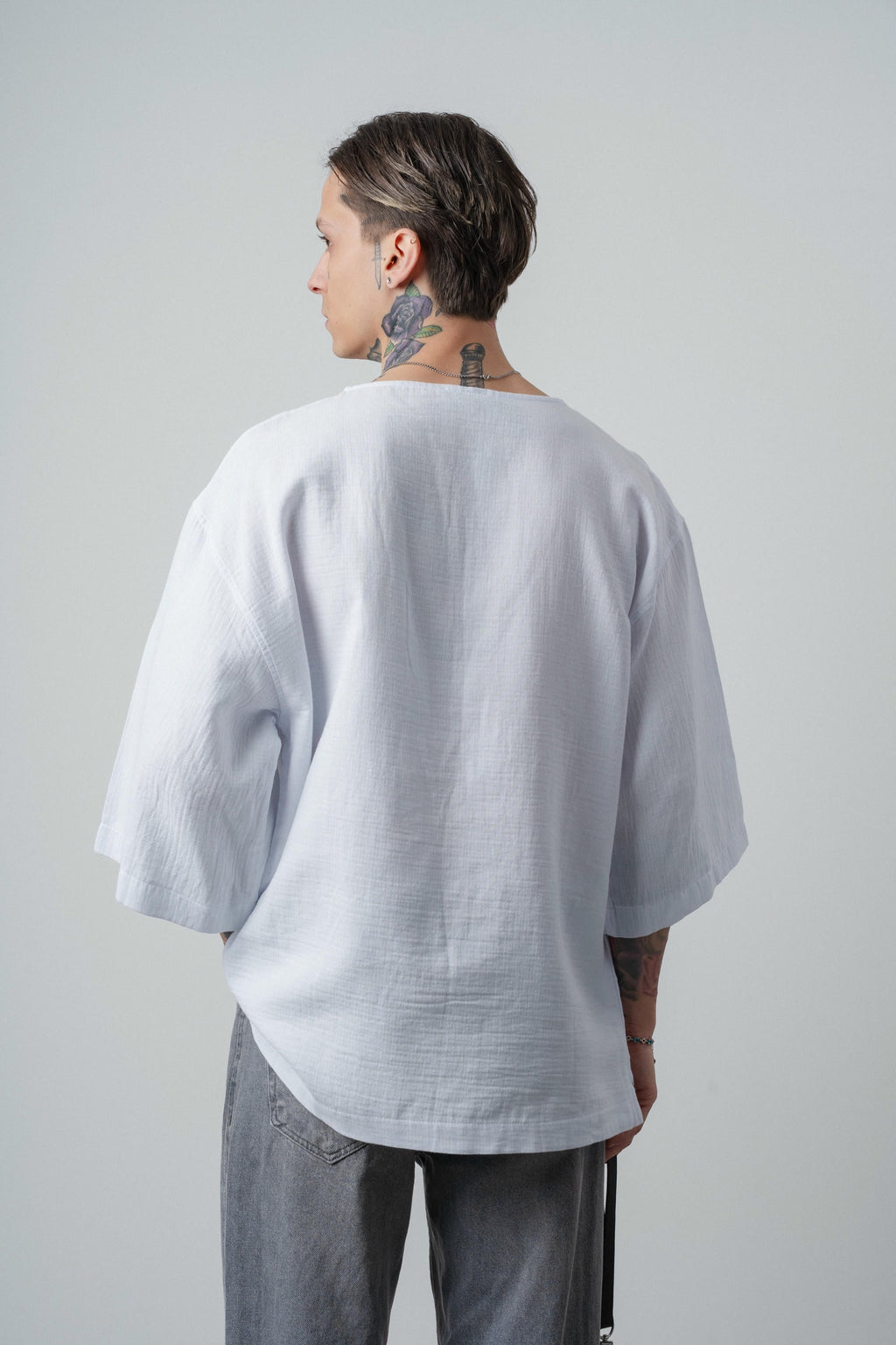 Muslin Oversized T-Shirt White