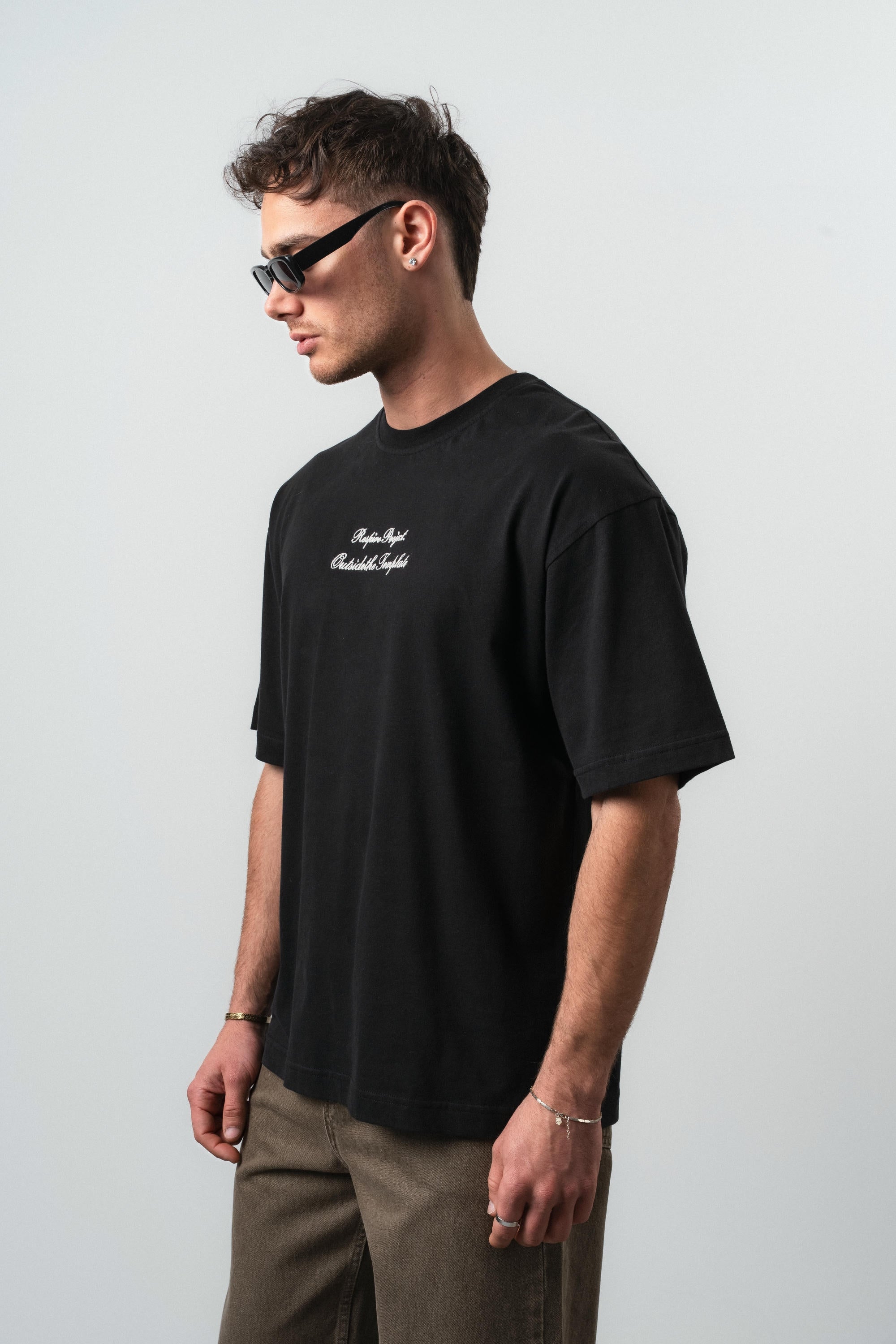 Res Project Oversized T-Shirt Black