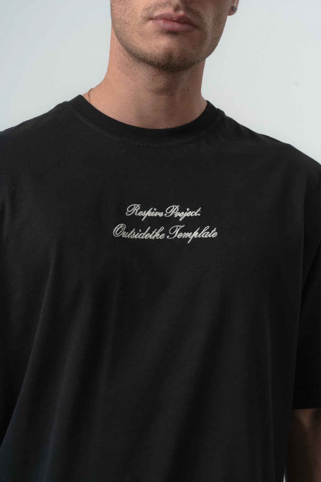 Res Project Oversized T-Shirt Black