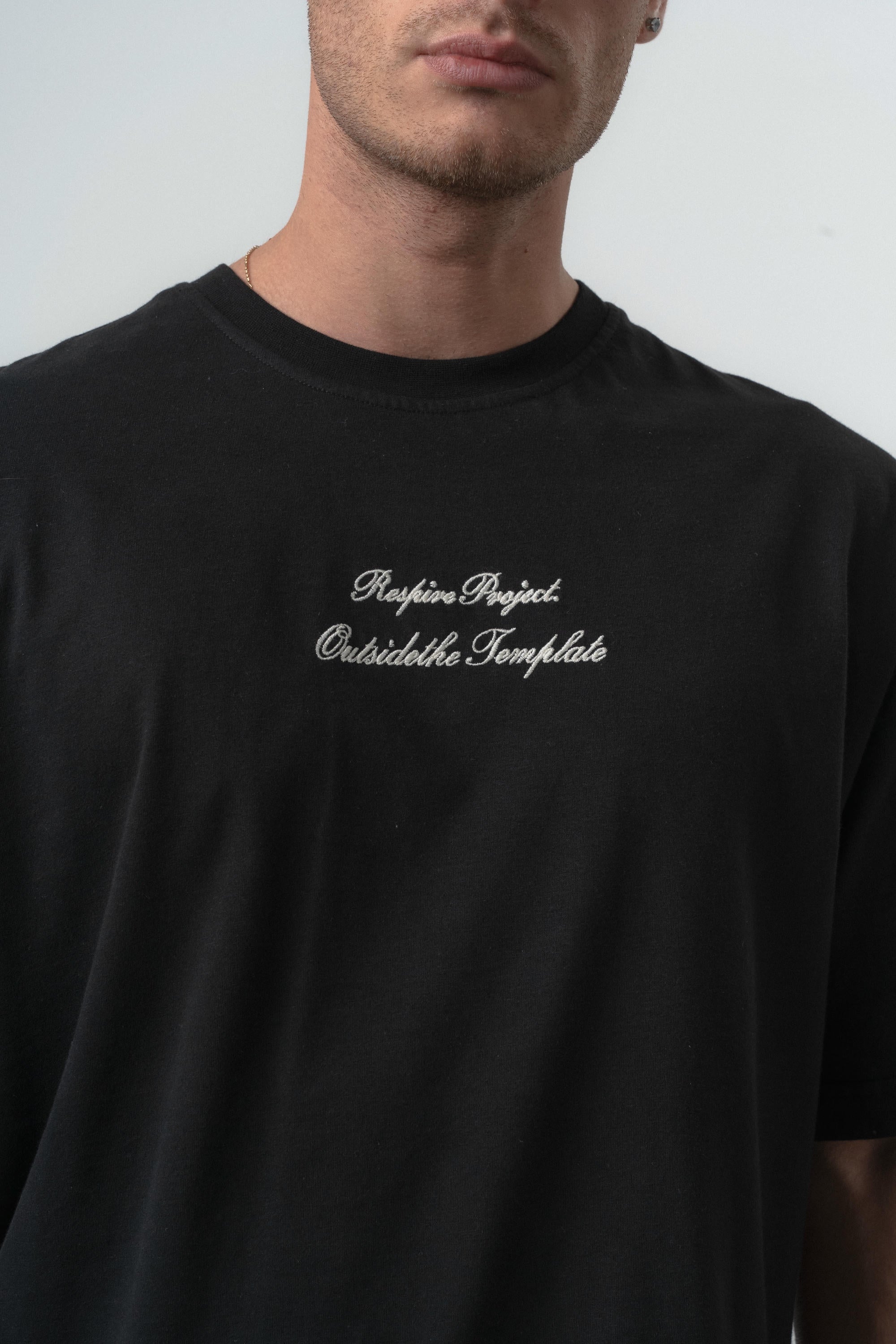 Res Project Oversized T-Shirt Black