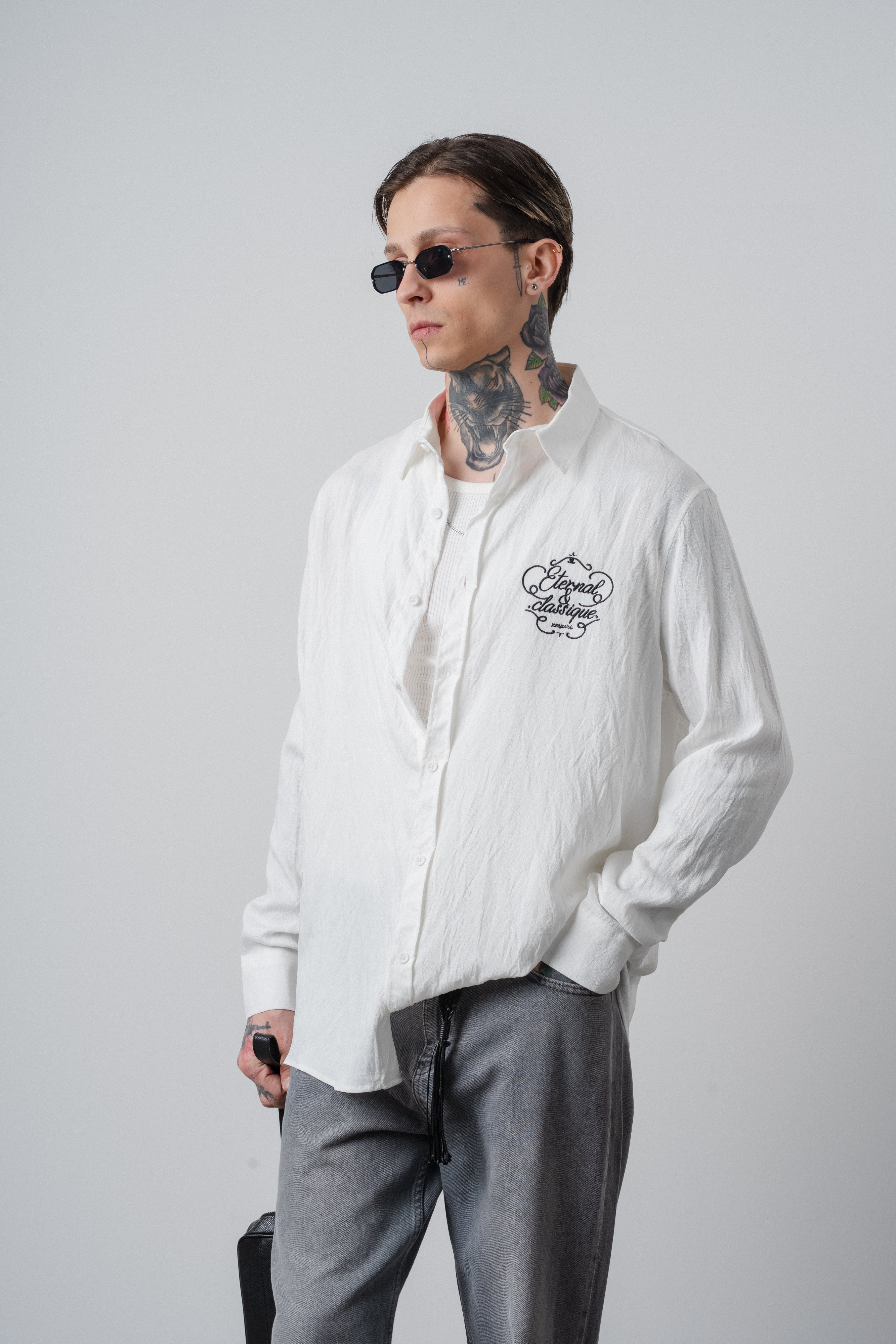 Eternal Oversized Shirt Ecru