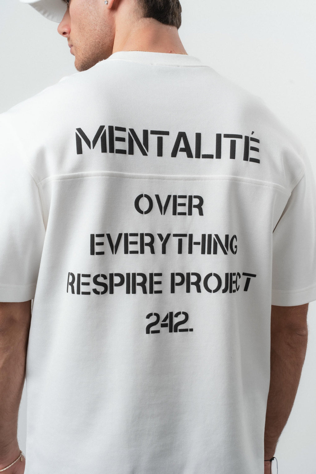 Mentalite Regular Fit T-Shirt Ecru