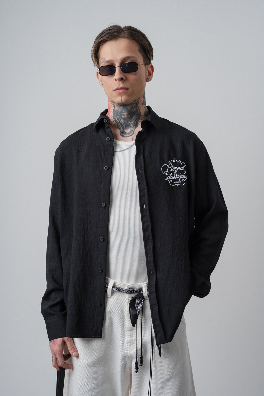 Eternal Oversized Shirt Black