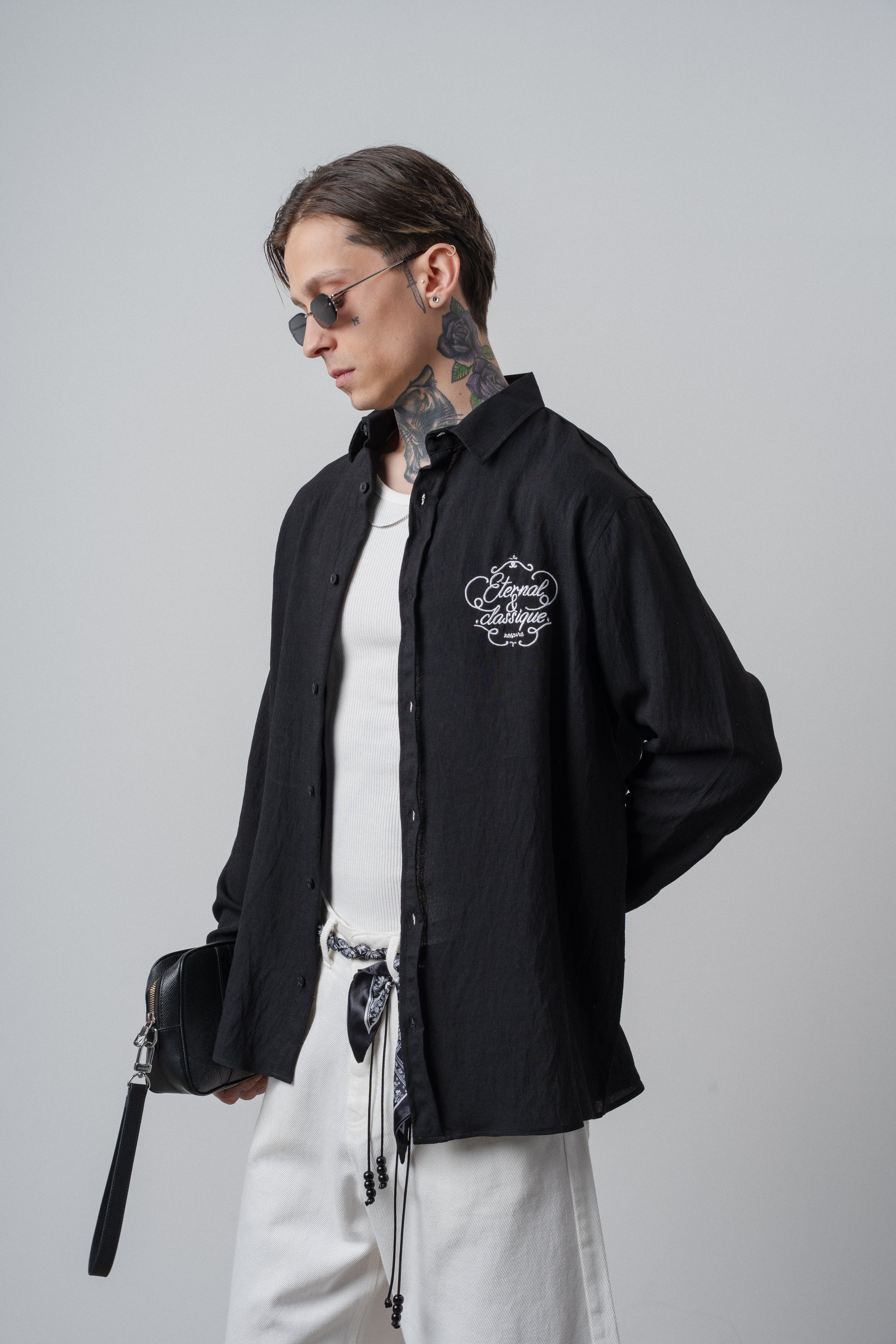 Eternal Oversized Shirt Black