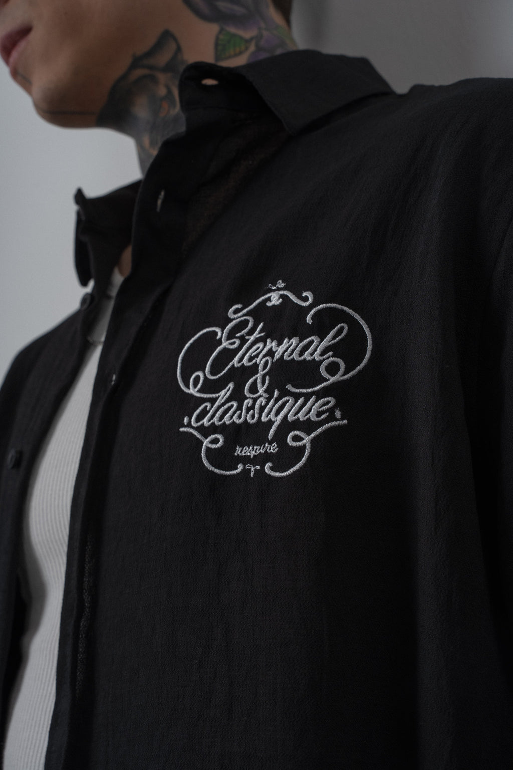Eternal Oversized Shirt Black