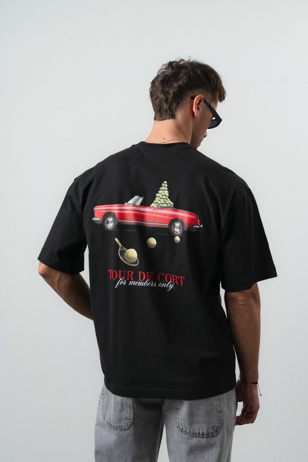 Tour Oversized T-Shirt Black