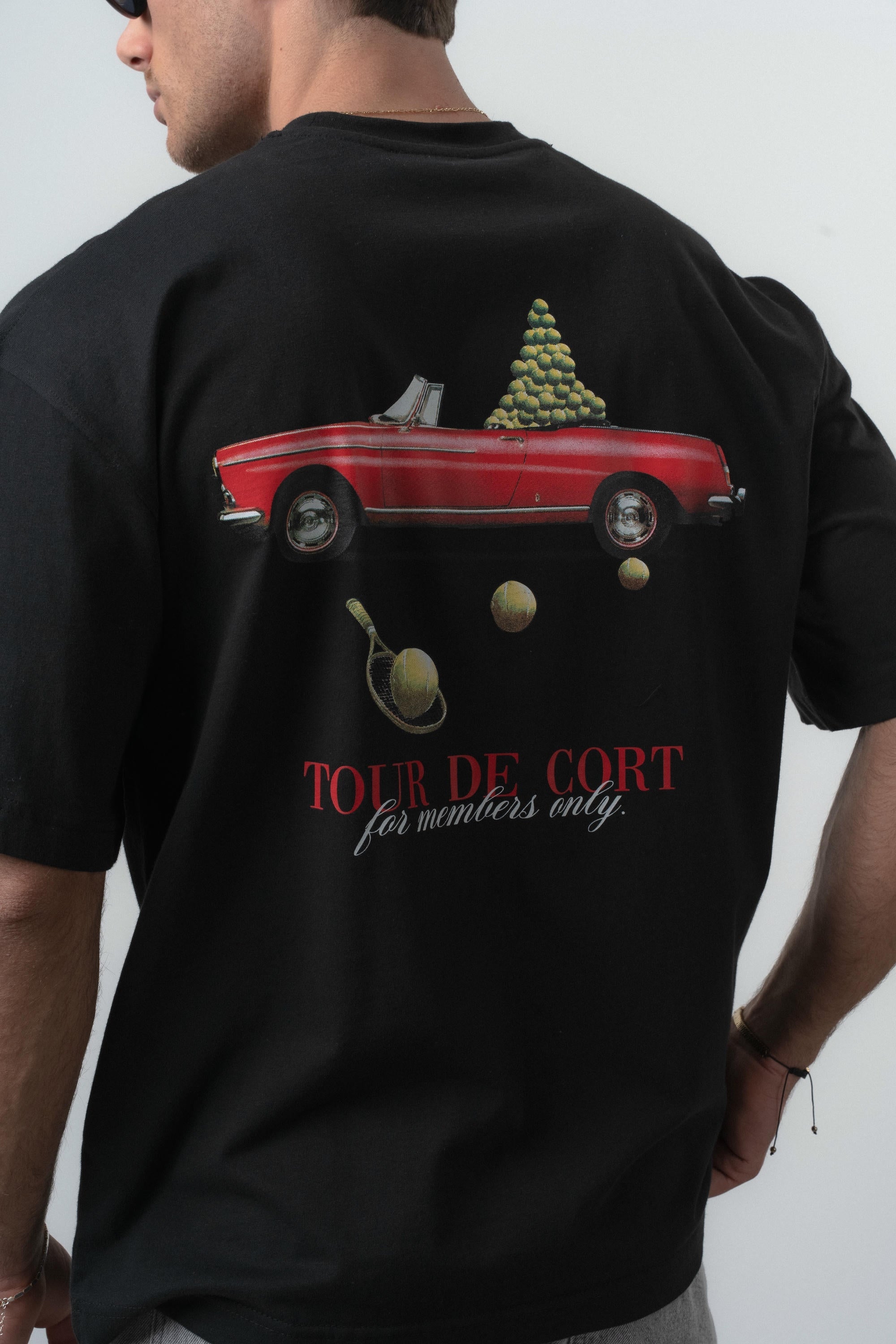 Tour Oversized T-Shirt Black