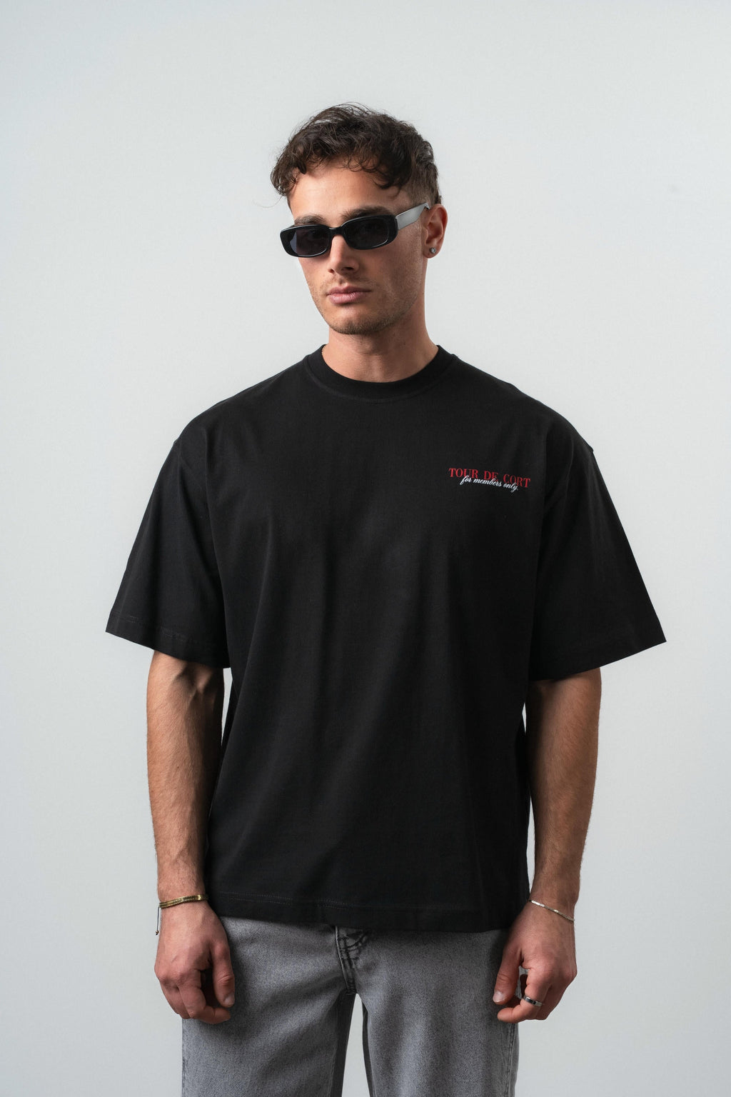 Tour Oversized T-Shirt Black