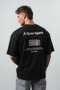 Spark Oversized T-Shirt Black