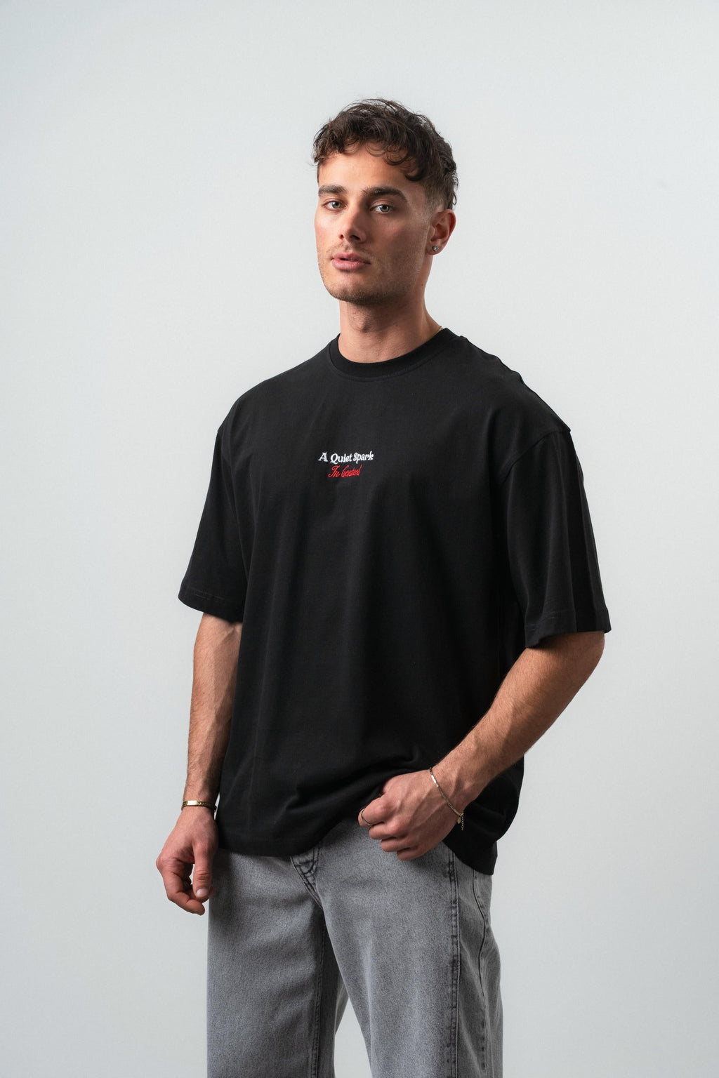 Spark Oversized T-Shirt Black