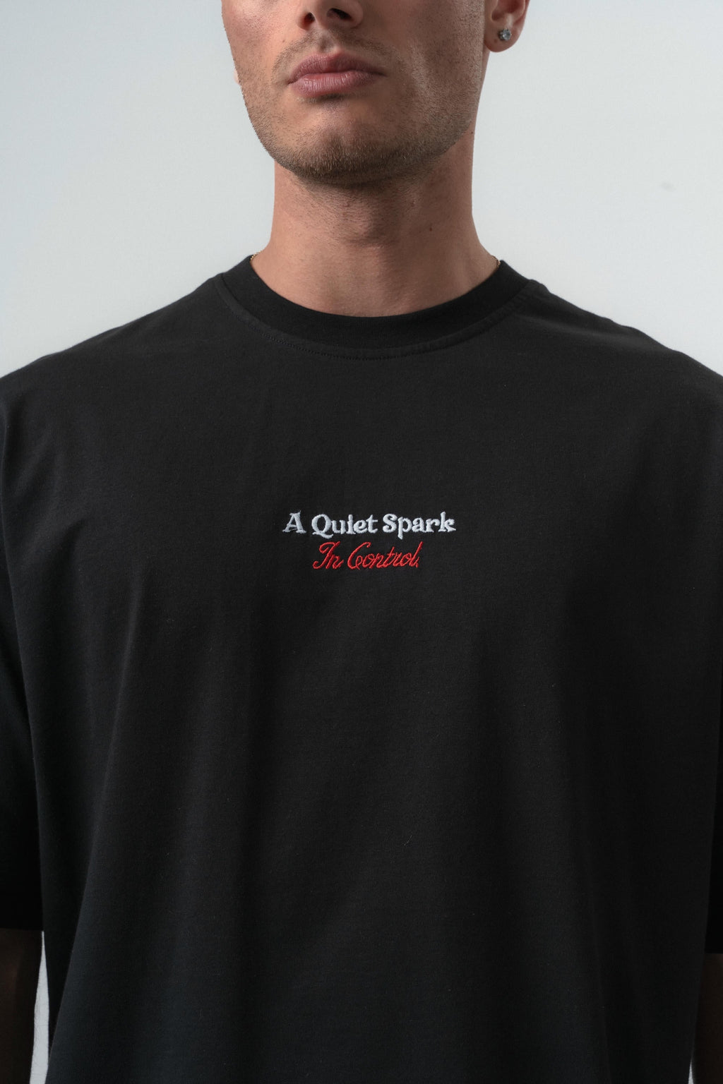 Spark Oversized T-Shirt Black