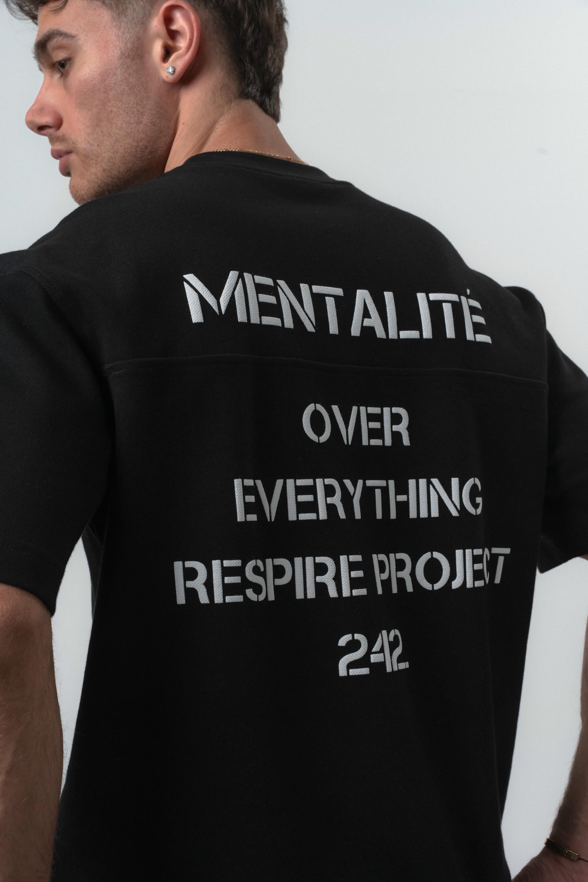 Mentalite Regular Fit T-Shirt Black