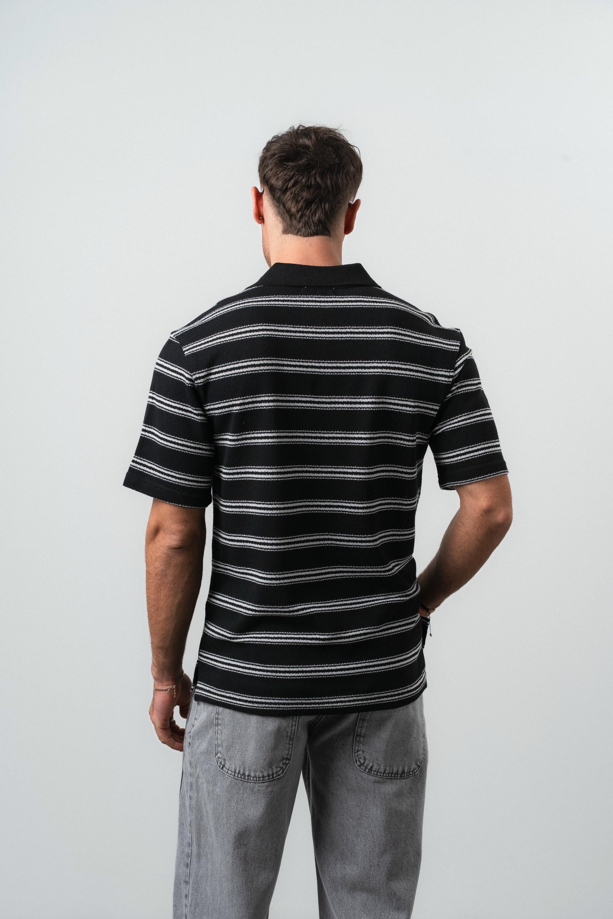 Krep Regular Fit Polo T-Shirt Black