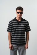 Krep Regular Fit Polo T-Shirt Black