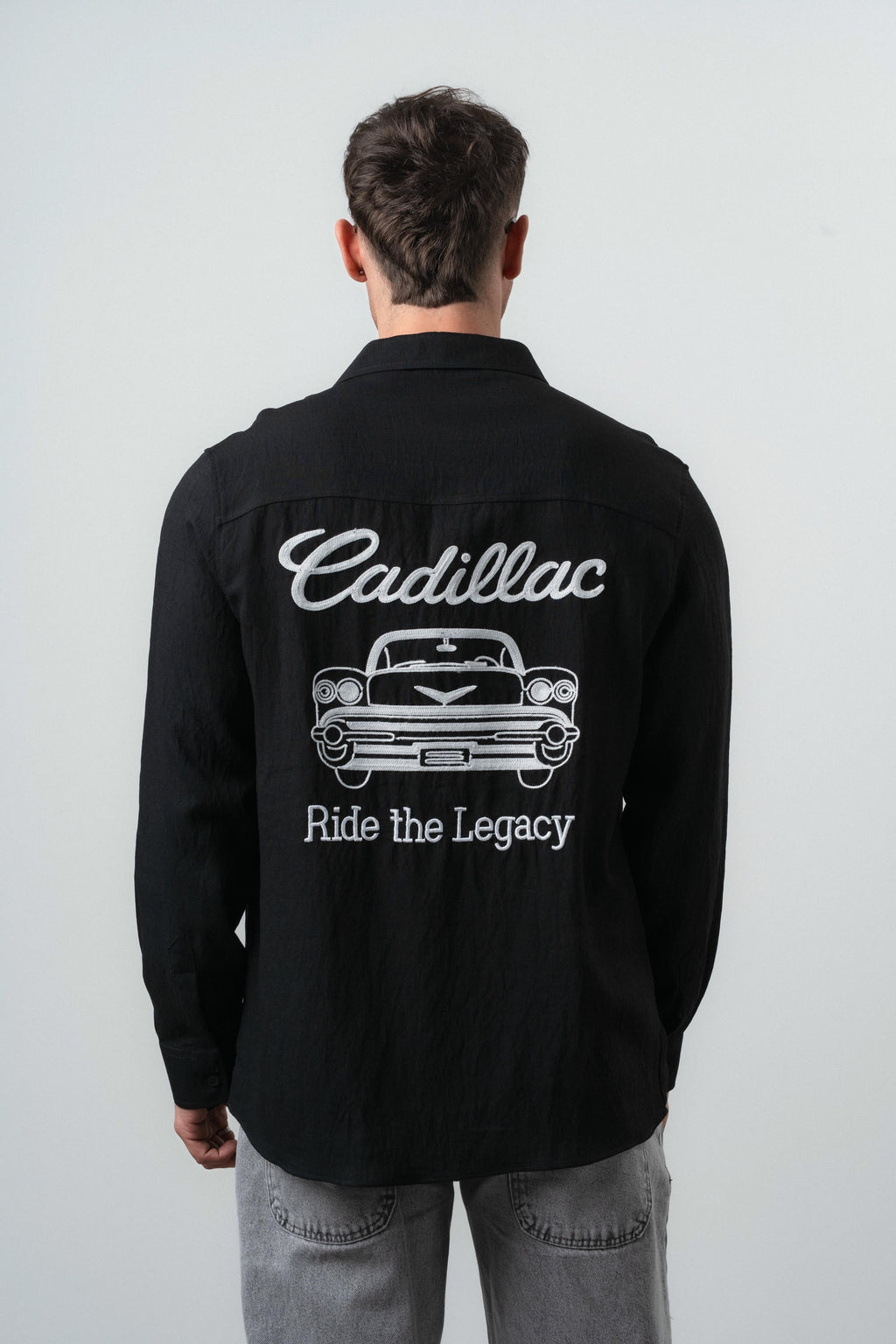 Cadillac Oversized Shirt Black