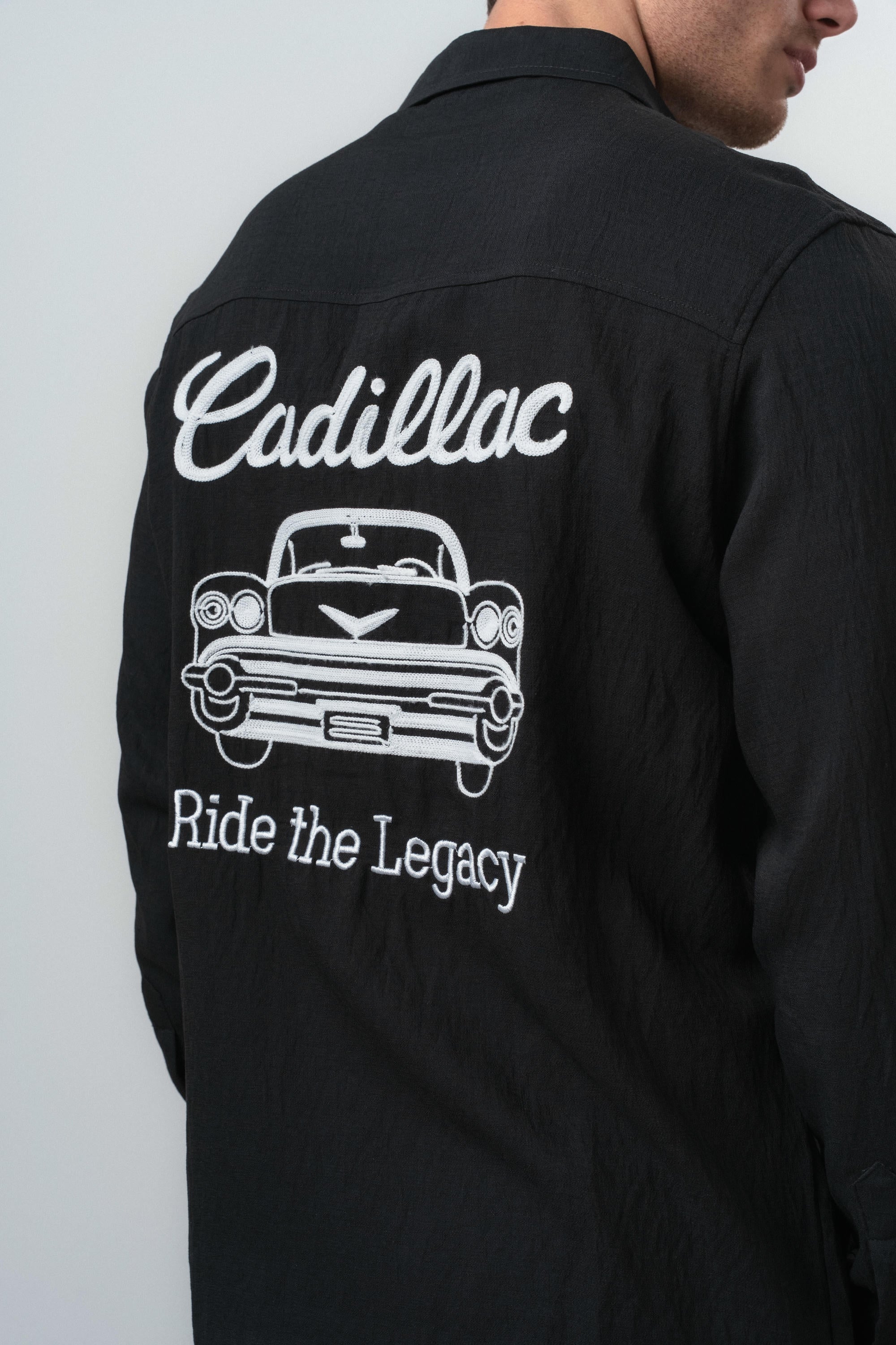 Cadillac Oversized Shirt Black